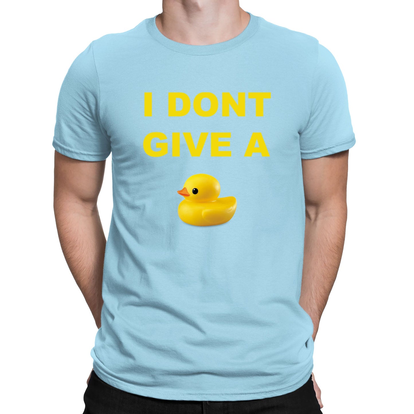 I Dont Give A Duck Mens T-shirt