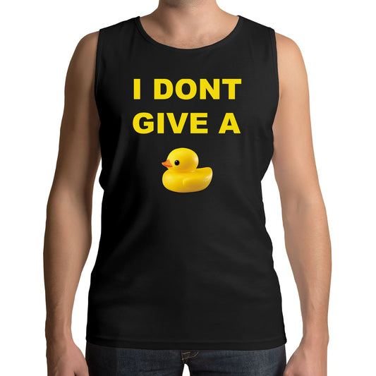 I Dont Give A Duck Mens Vest