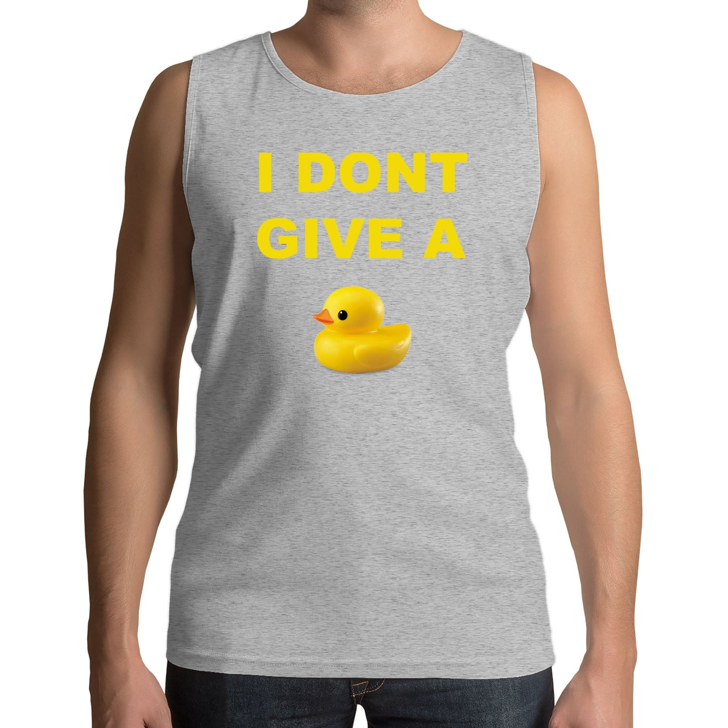 I Dont Give A Duck Mens Vest