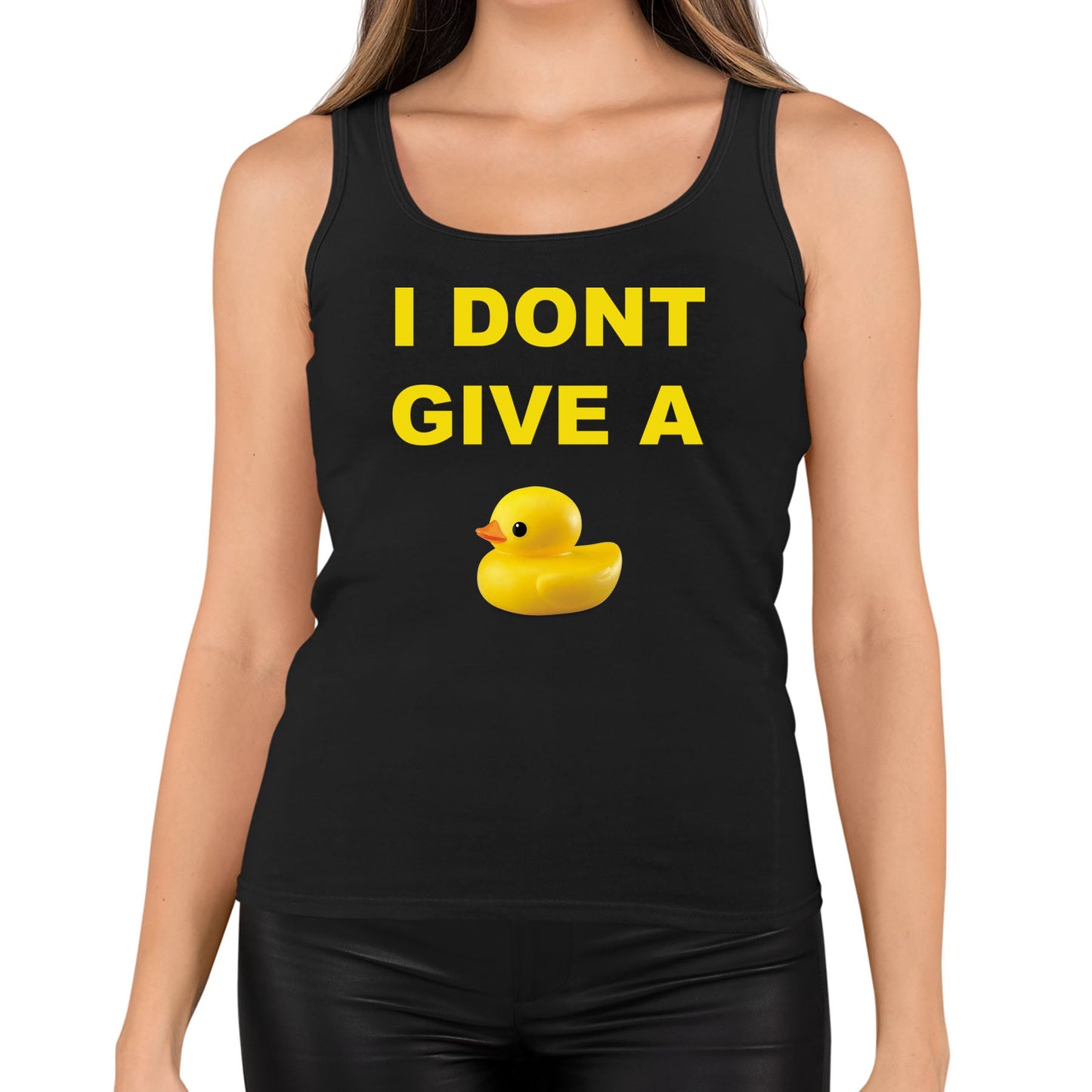 I Dont Give A Duck Womens Vest