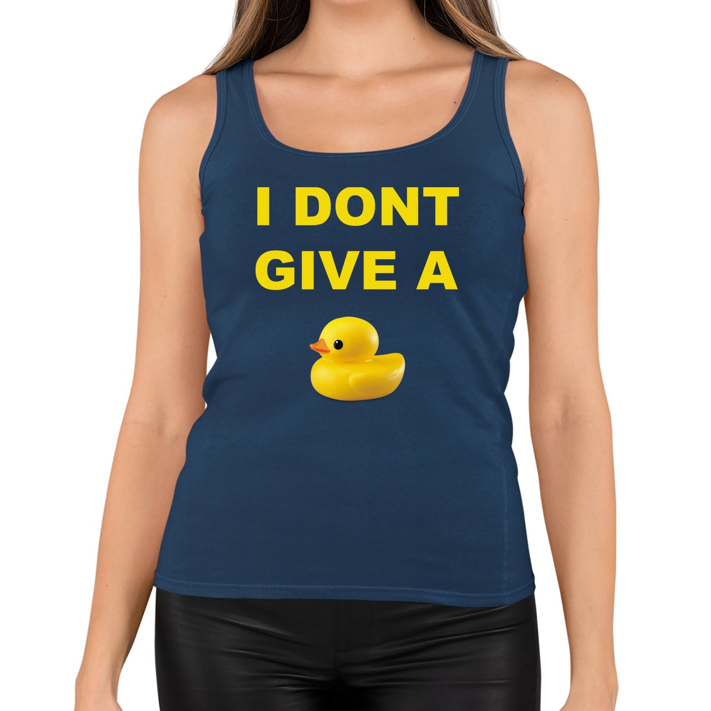 I Dont Give A Duck Womens Vest