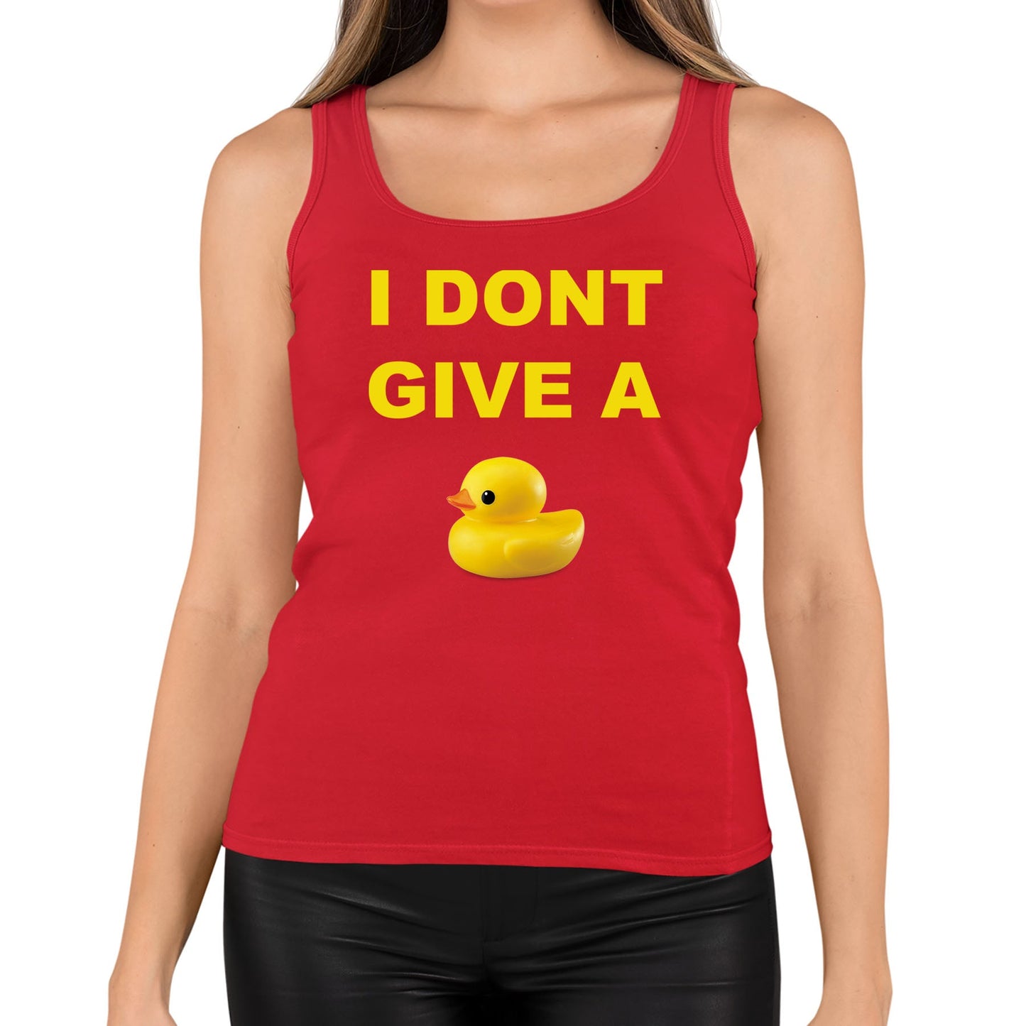 I Dont Give A Duck Womens Vest