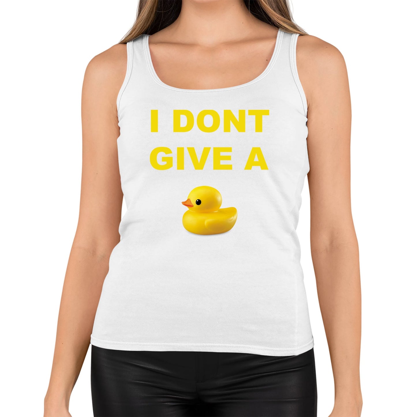 I Dont Give A Duck Womens Vest