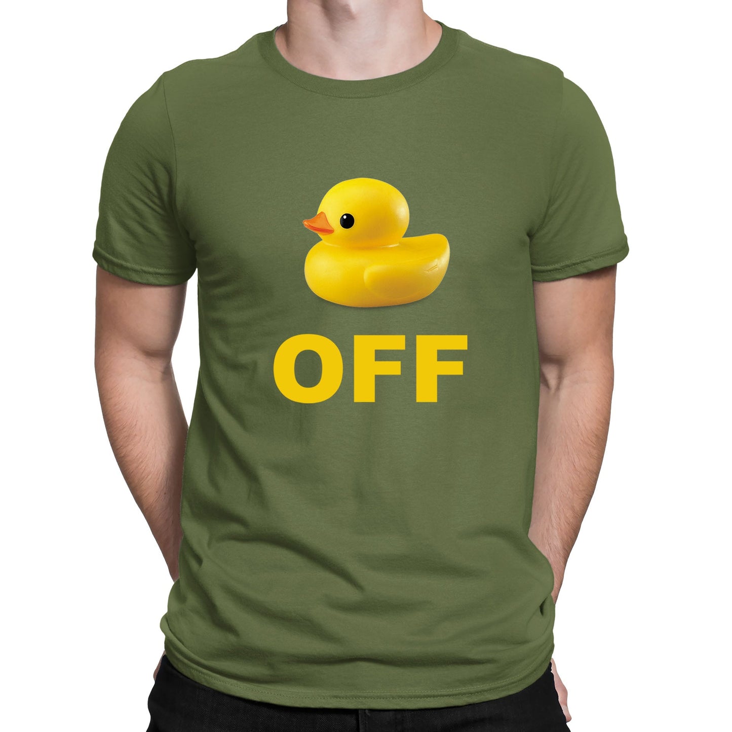 Duck Off Mens T-shirt