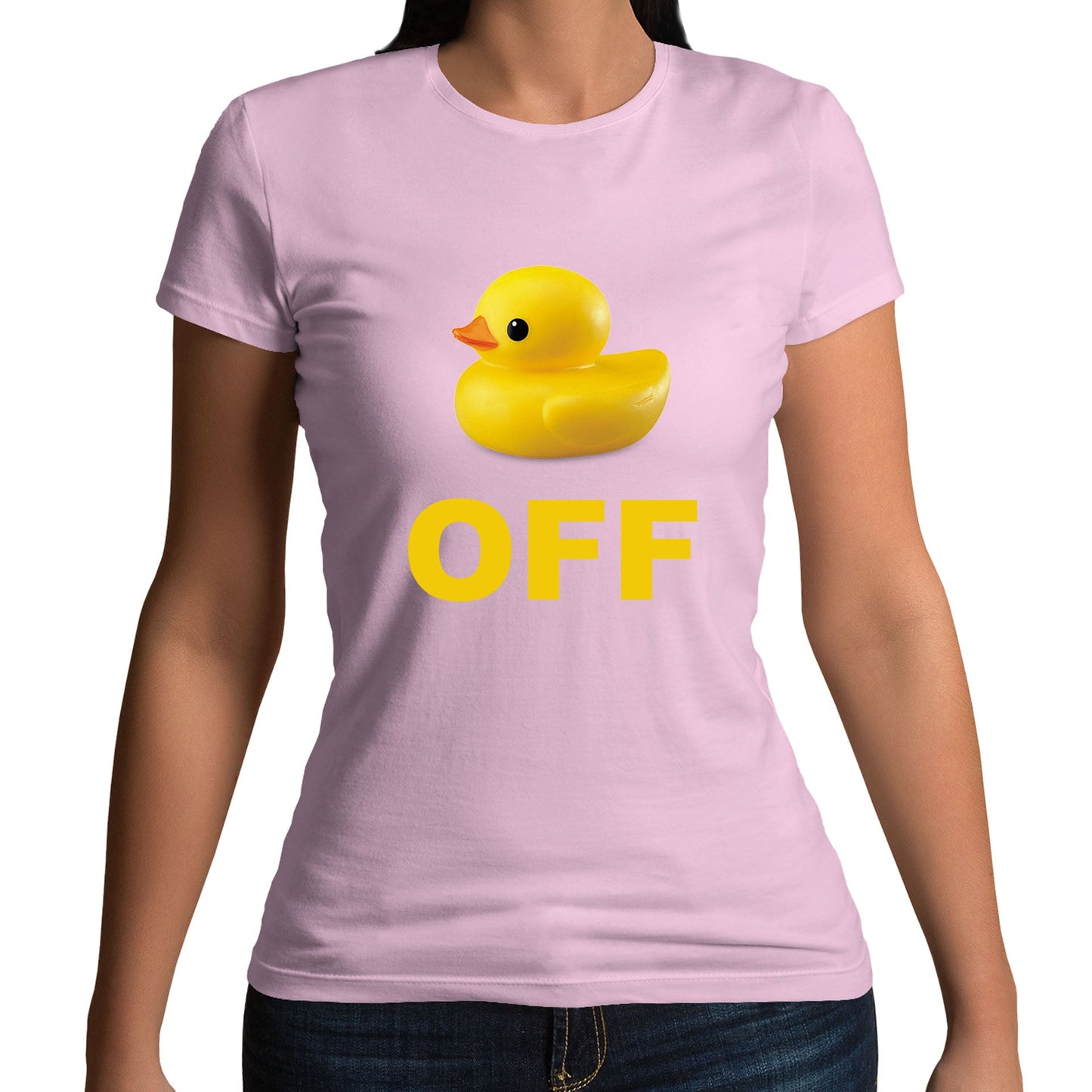 Duck Off Womens T-shirt