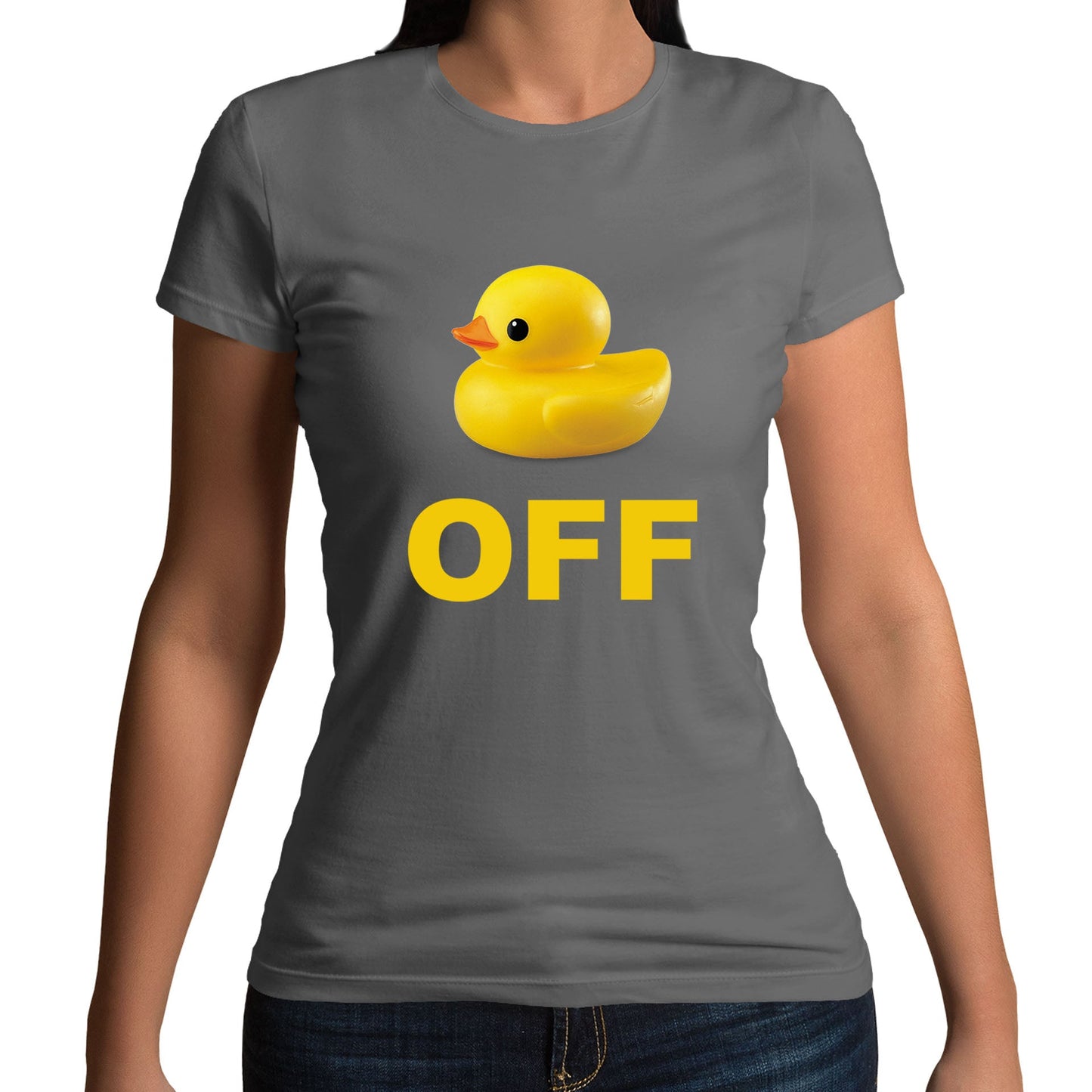 Duck Off Womens T-shirt