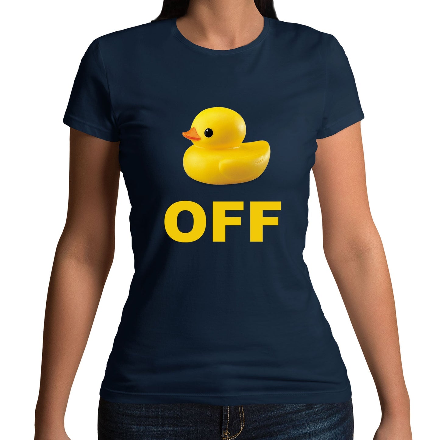 Duck Off Womens T-shirt