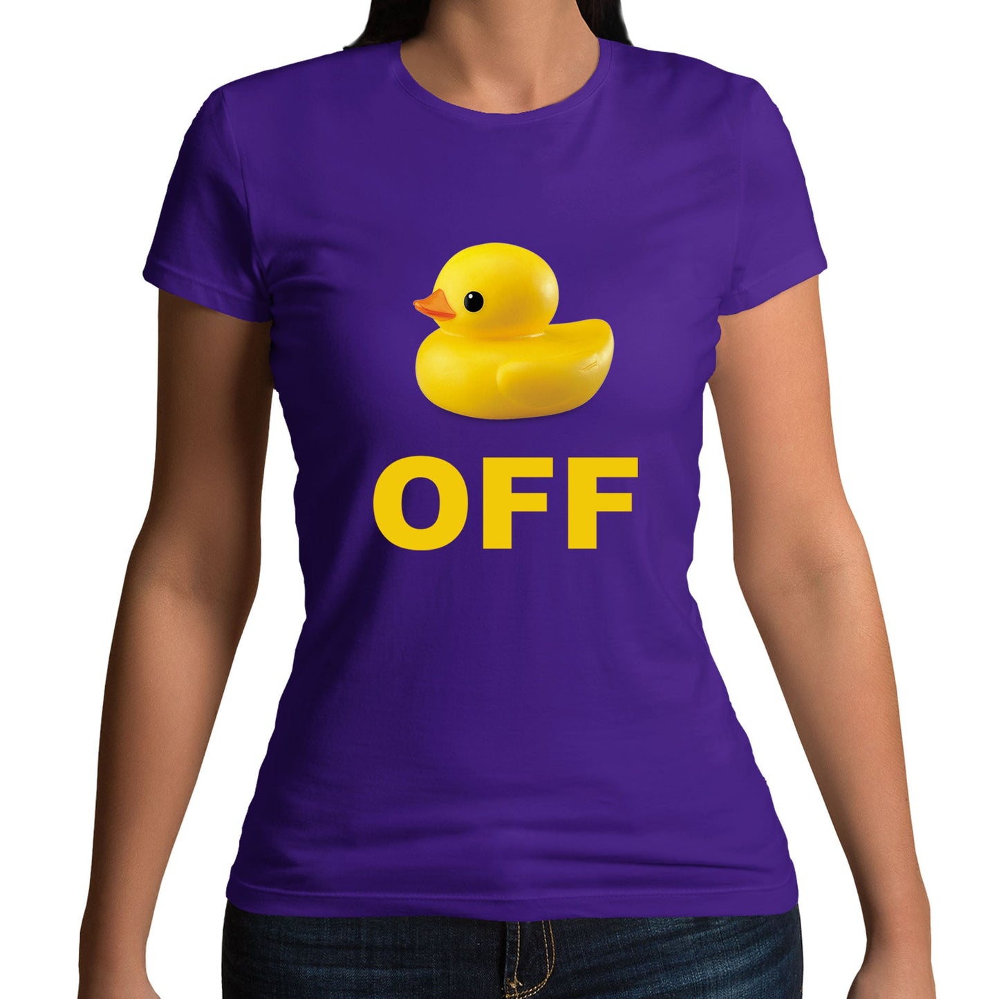 Duck Off Womens T-shirt