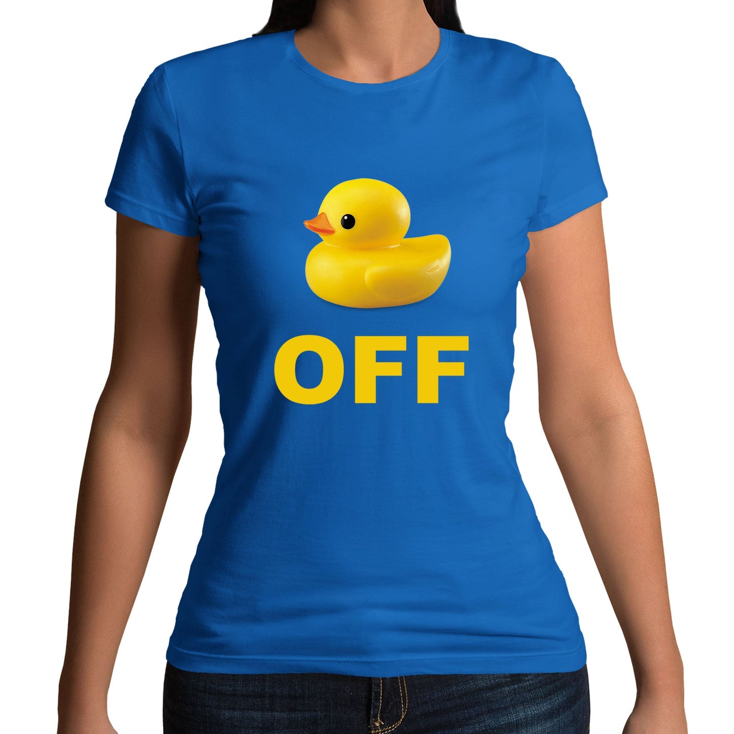 Duck Off Womens T-shirt