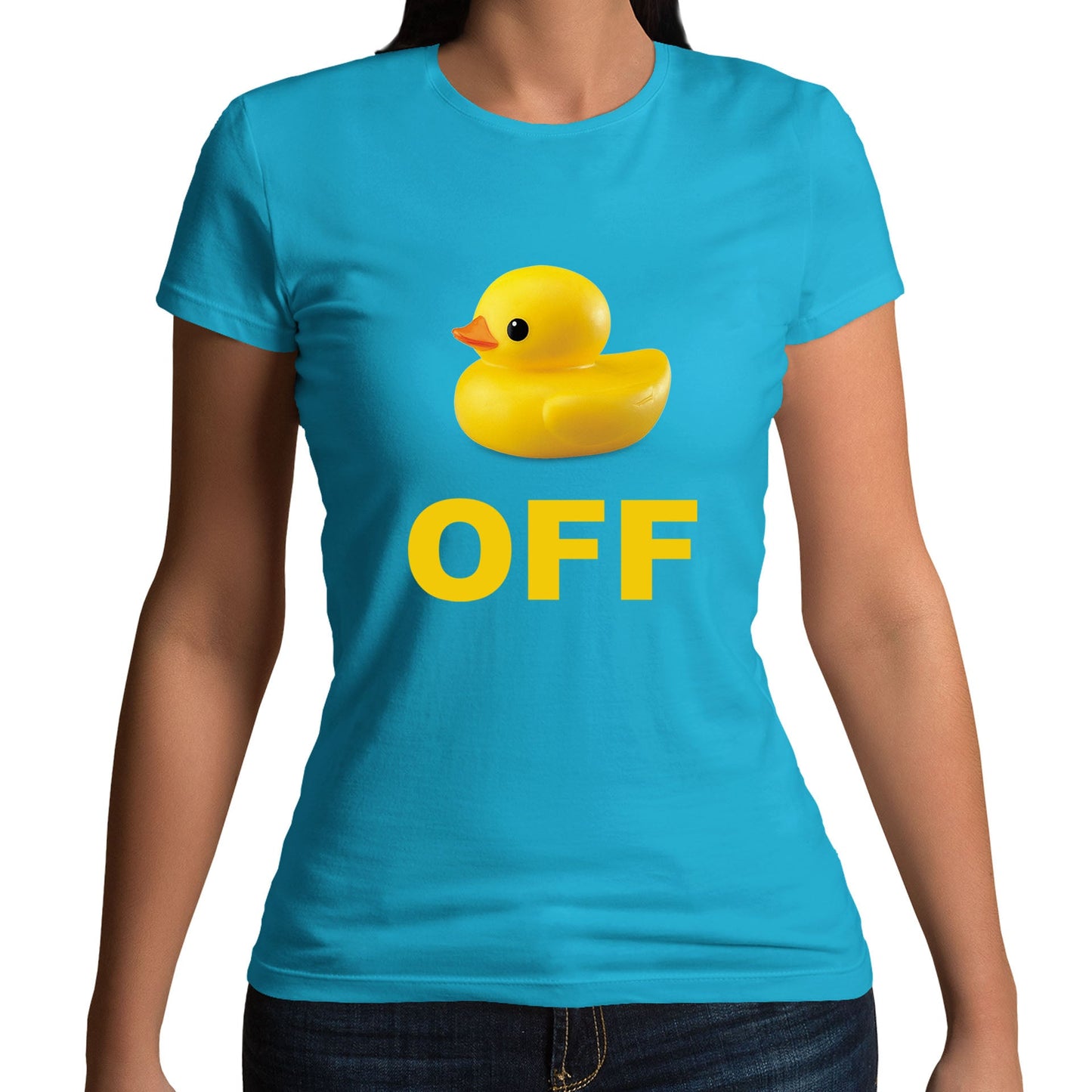 Duck Off Womens T-shirt