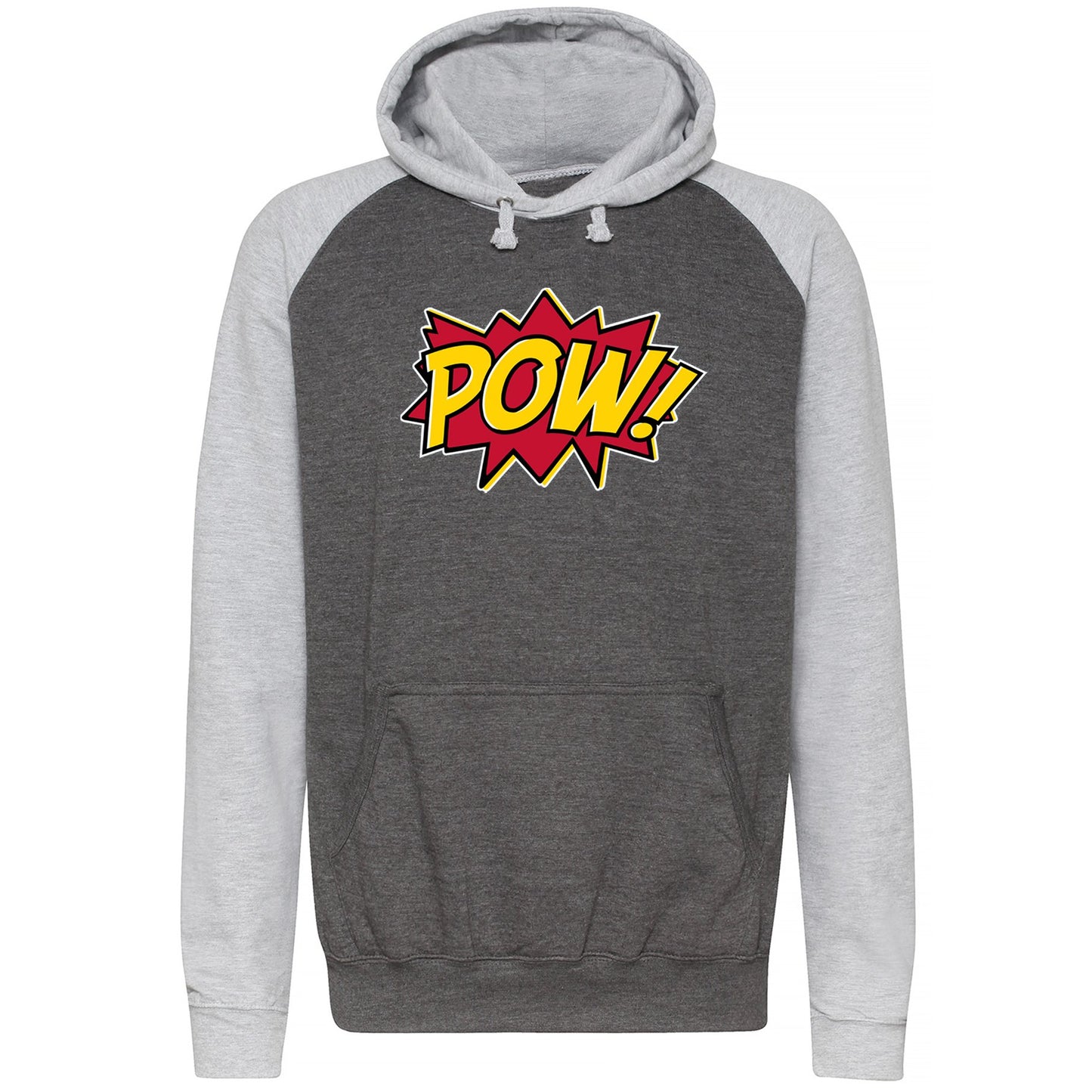 POW Comic Book Baseball Hoodie