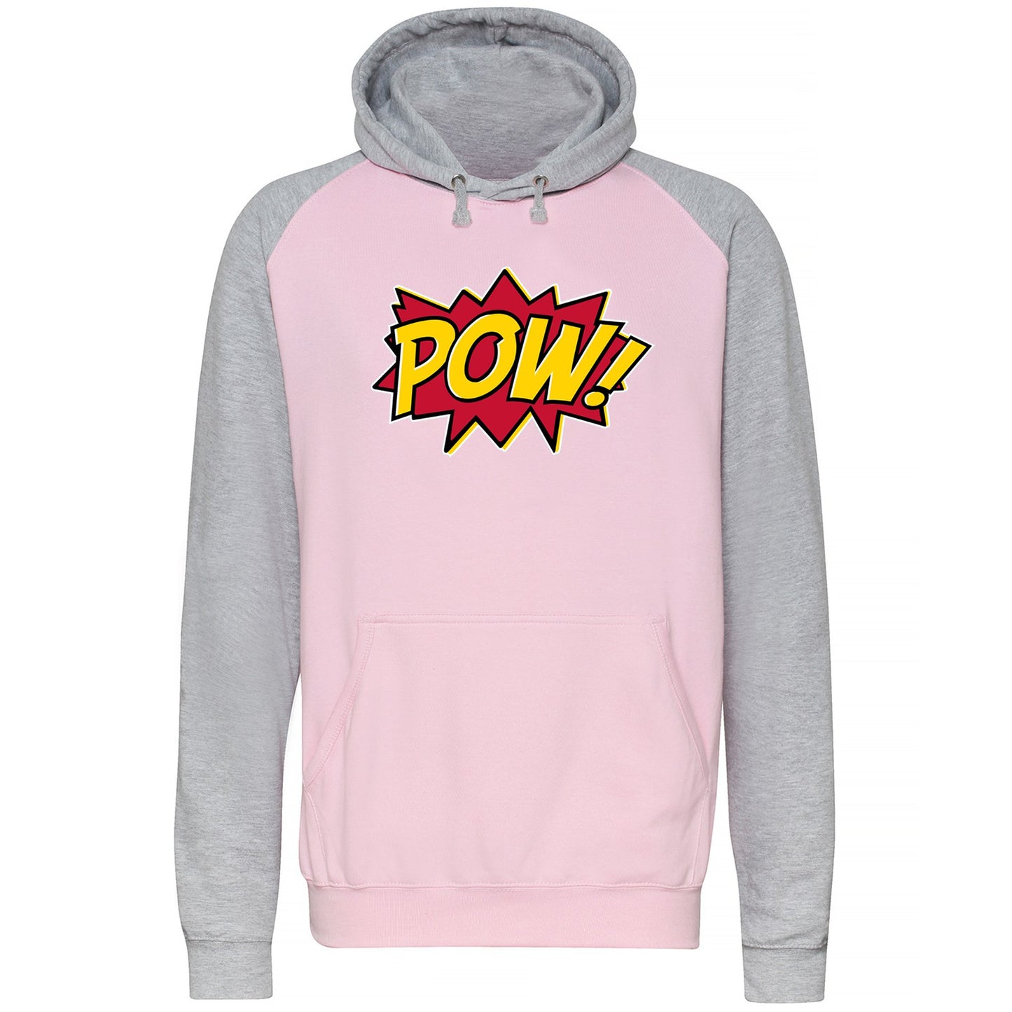 POW Comic Book Baseball Hoodie