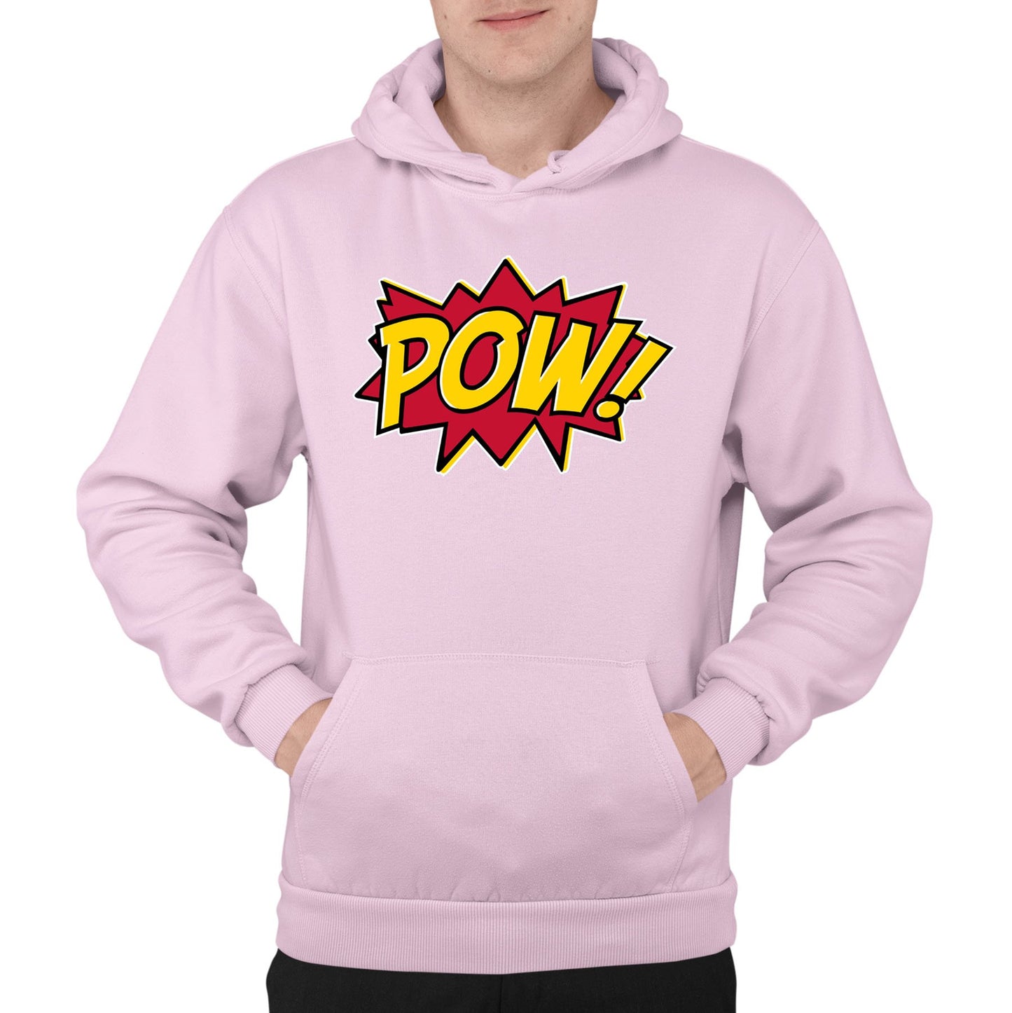 POW Comic Book Mens Pullover Hoodie