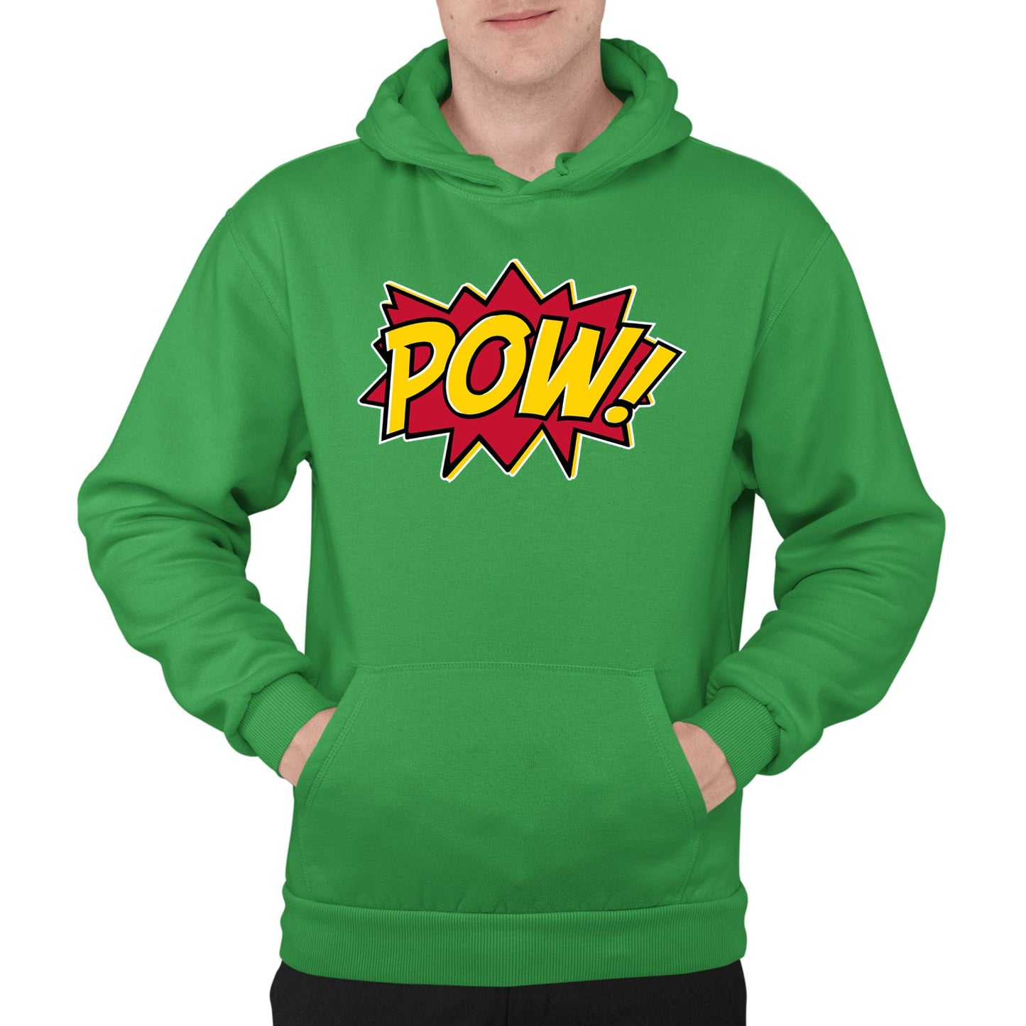 POW Comic Book Mens Pullover Hoodie