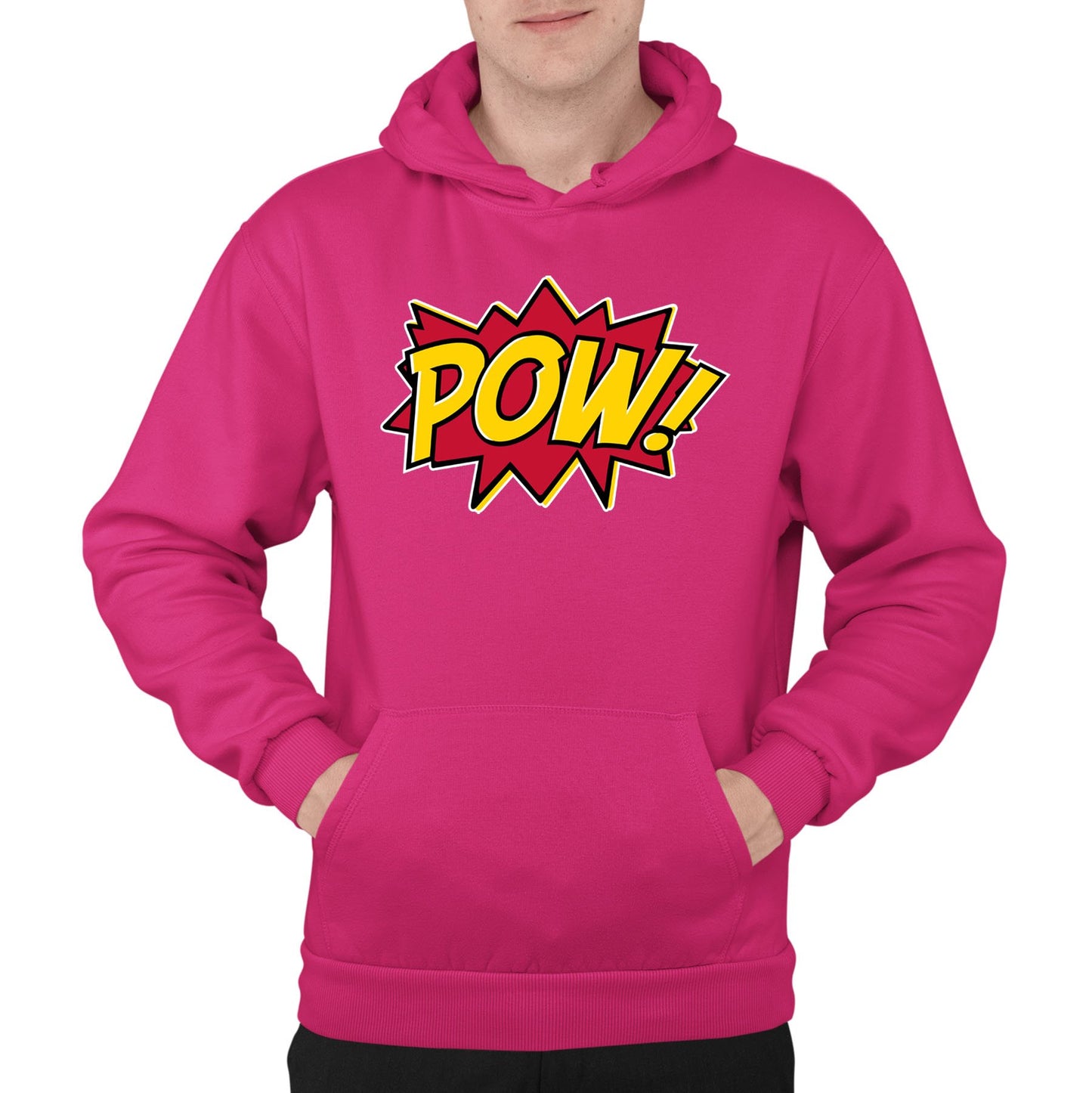 POW Comic Book Mens Pullover Hoodie