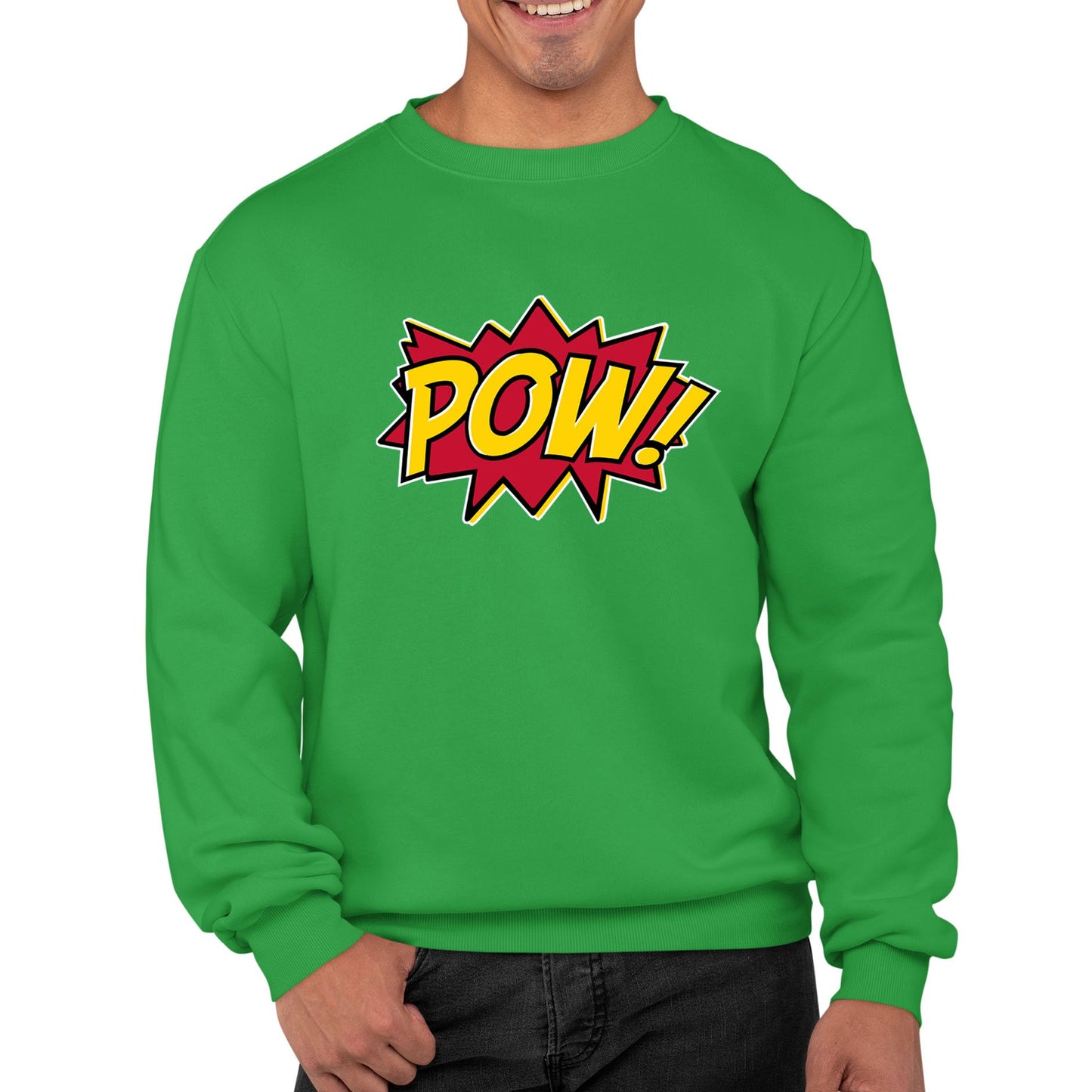 POW Comic Book Mens Sweatshirt