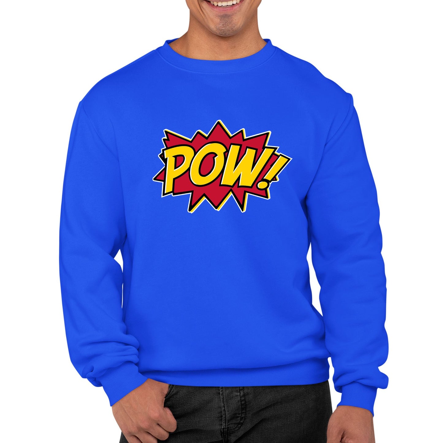 POW Comic Book Mens Sweatshirt