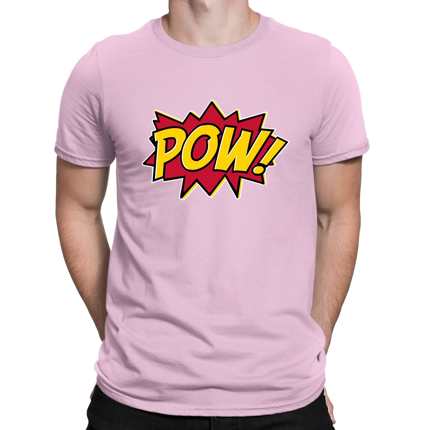 POW Comic Book Mens T-shirt