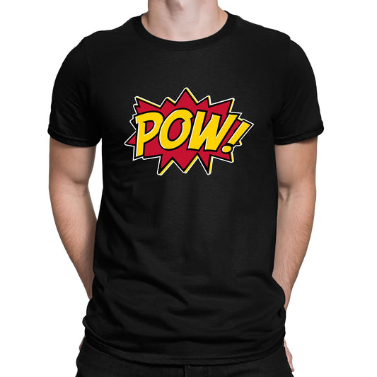 POW Comic Book Mens T-shirt