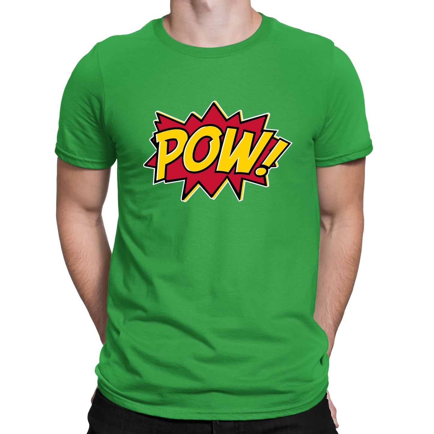 POW Comic Book Mens T-shirt