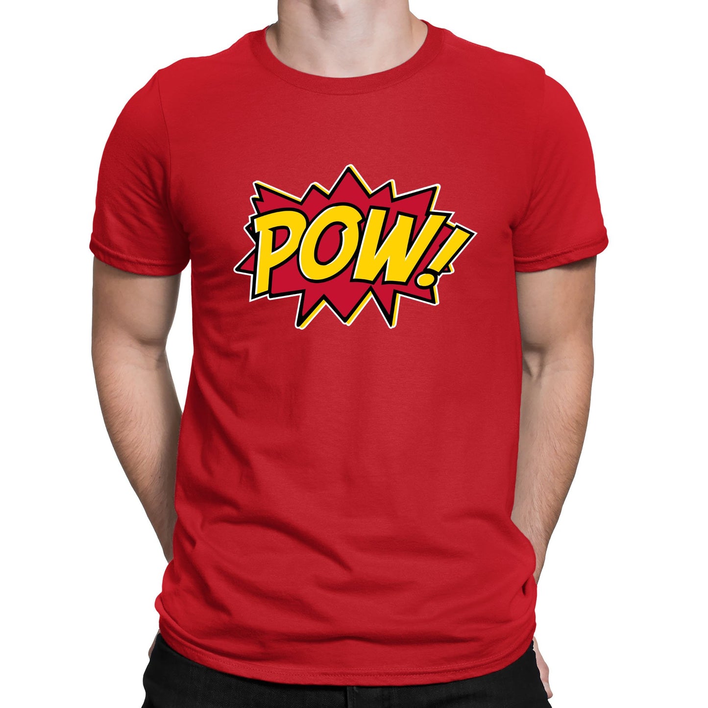 POW Comic Book Mens T-shirt