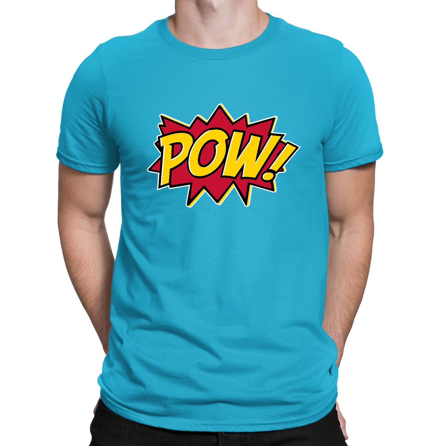 POW Comic Book Mens T-shirt