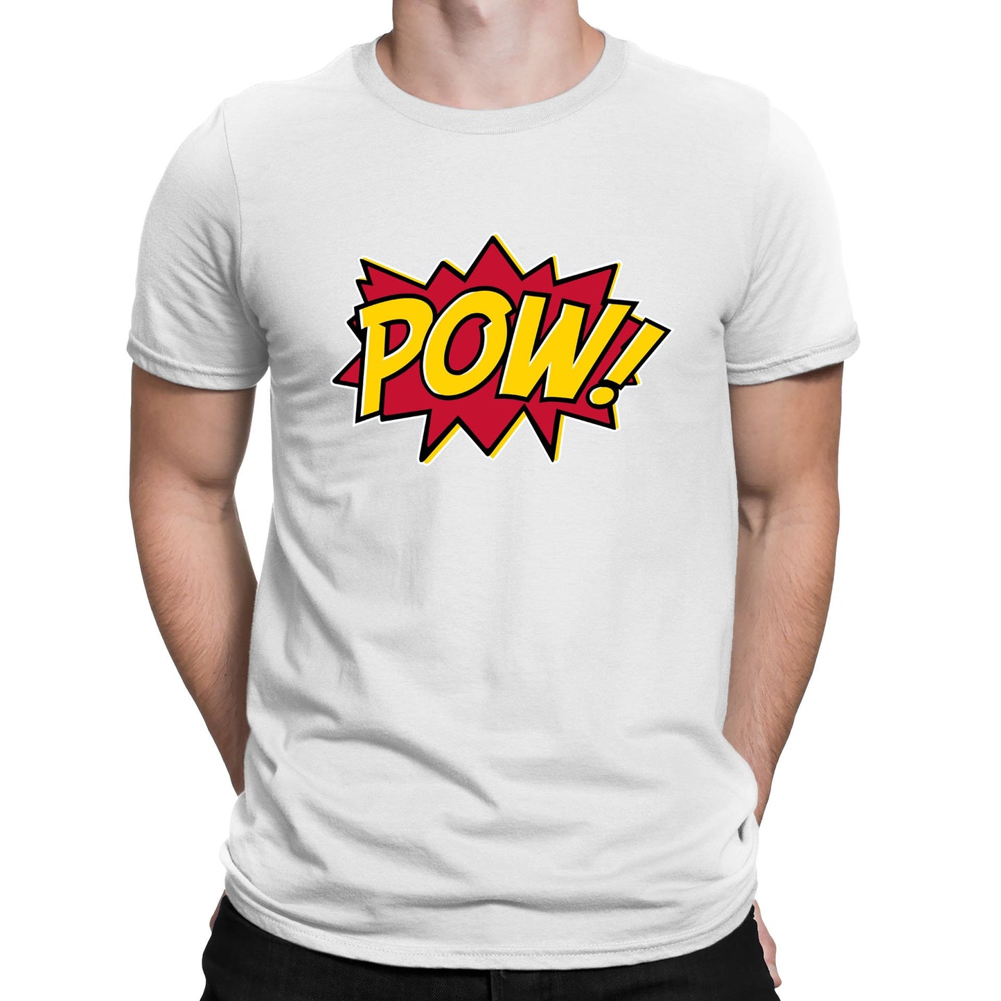 POW Comic Book Mens T-shirt