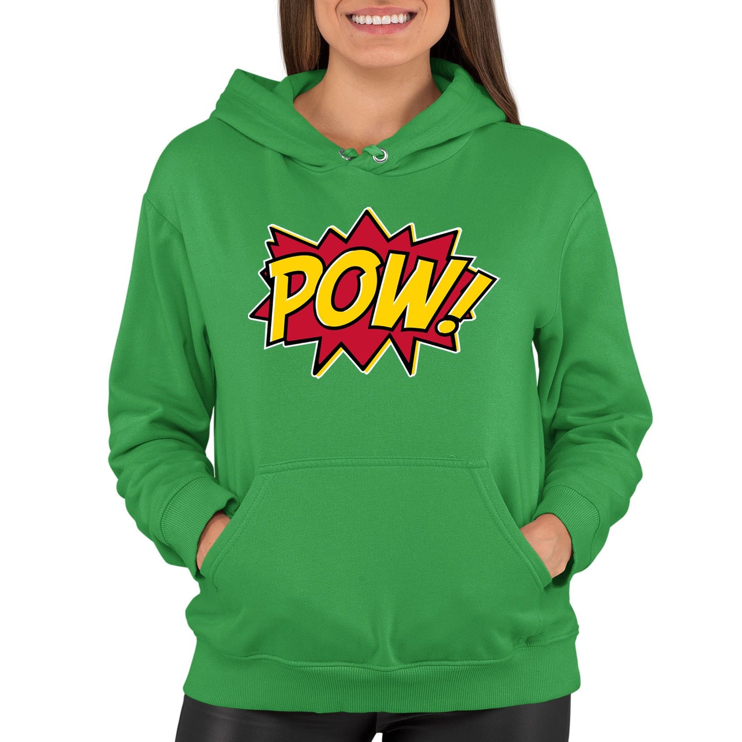 POW Comic Book Womens Pullover Hoodie