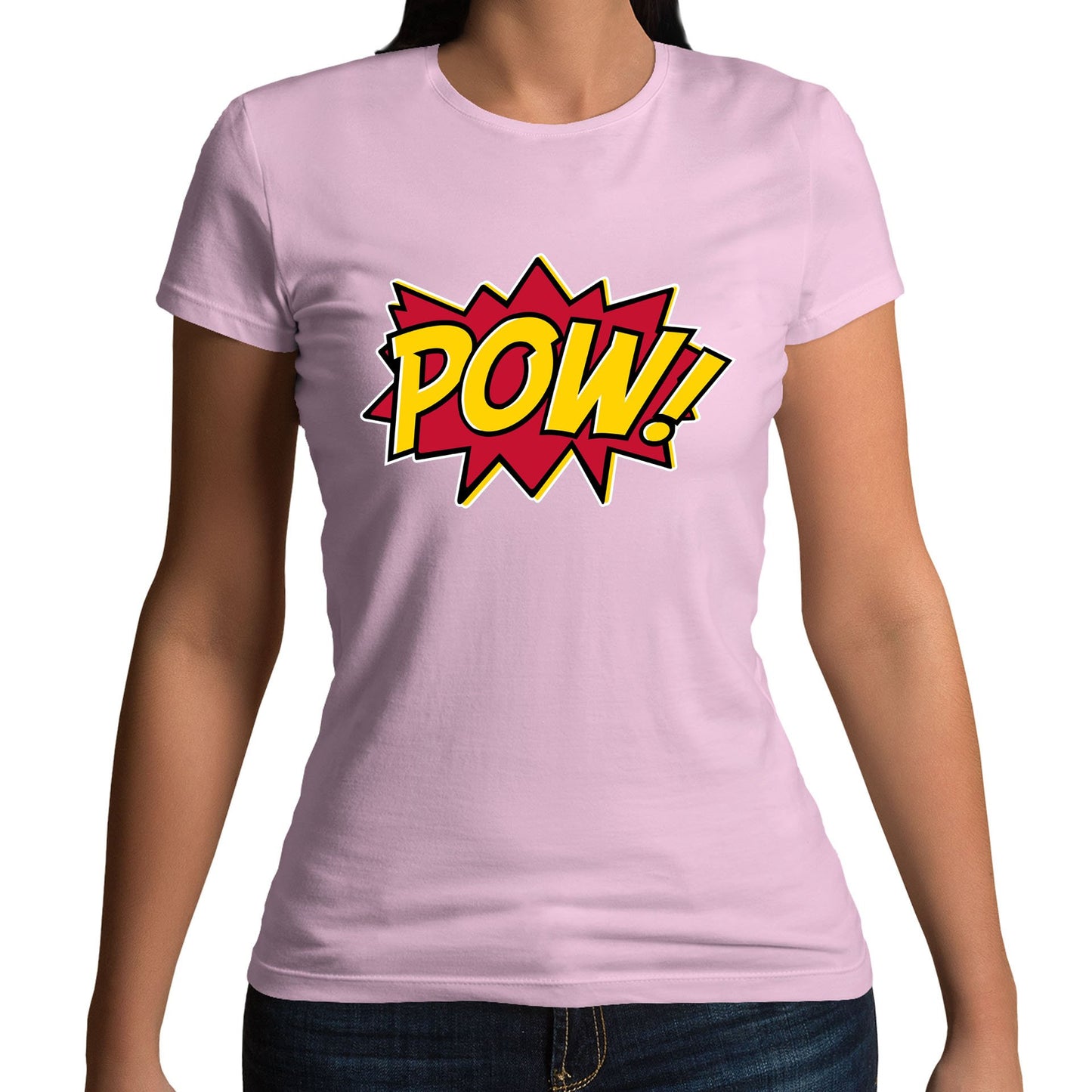 POW Comic Book Womens T-shirt