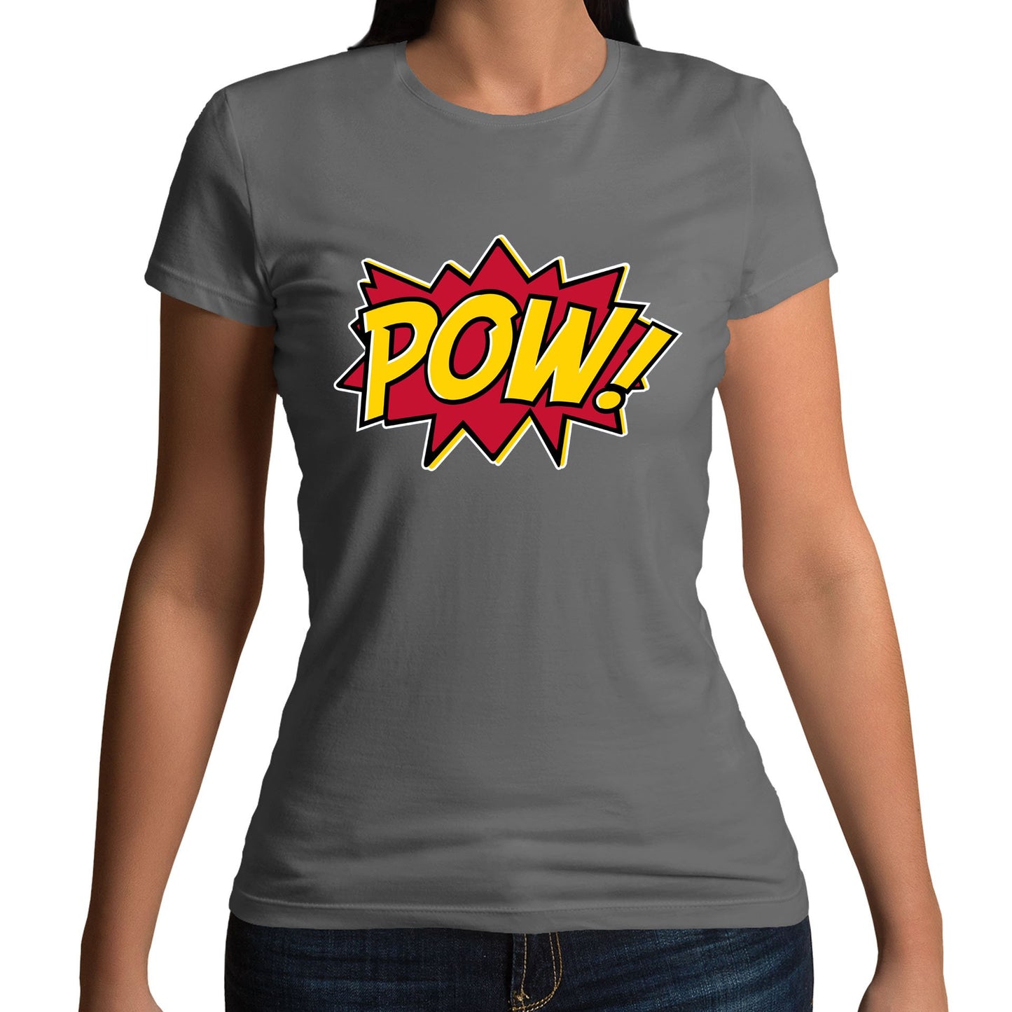 POW Comic Book Womens T-shirt