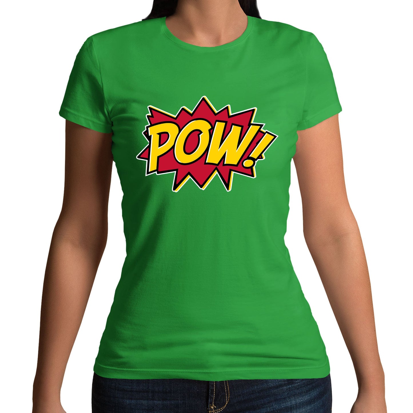 POW Comic Book Womens T-shirt