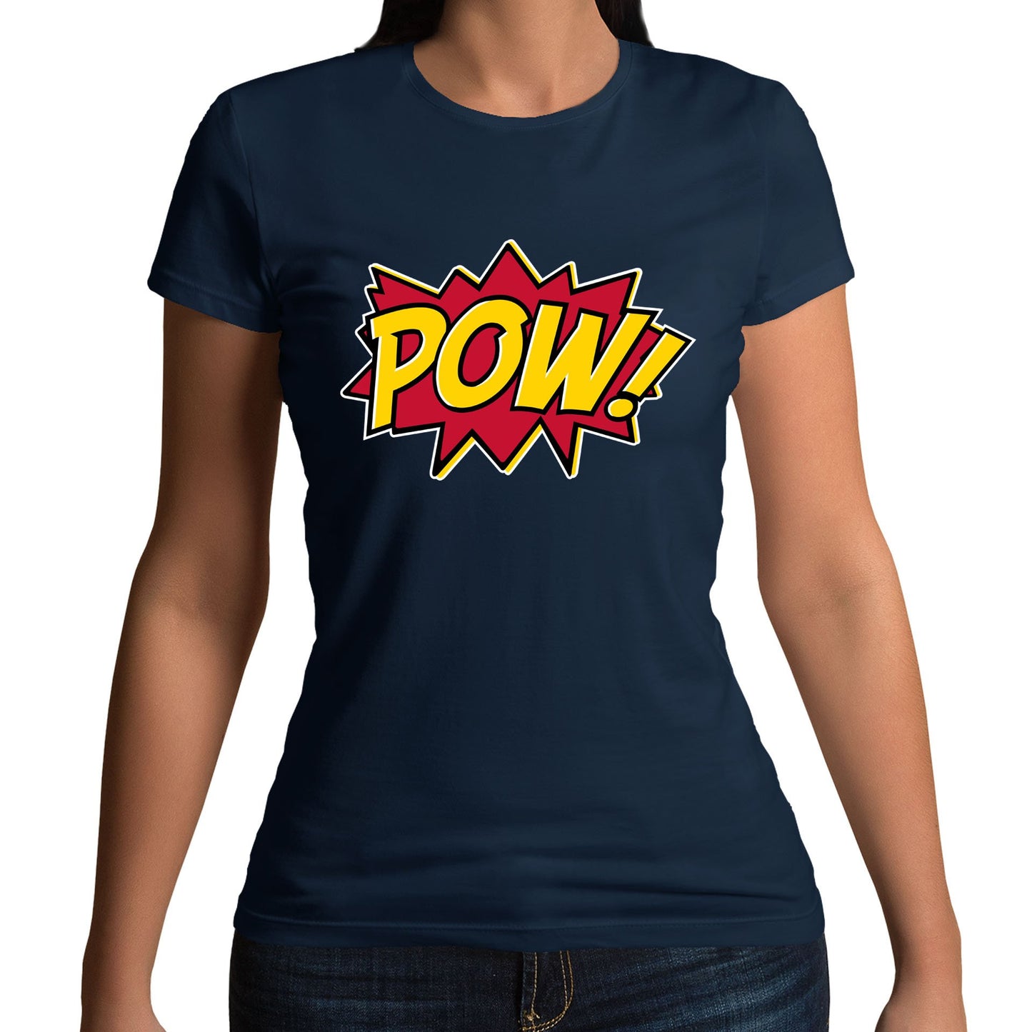 POW Comic Book Womens T-shirt