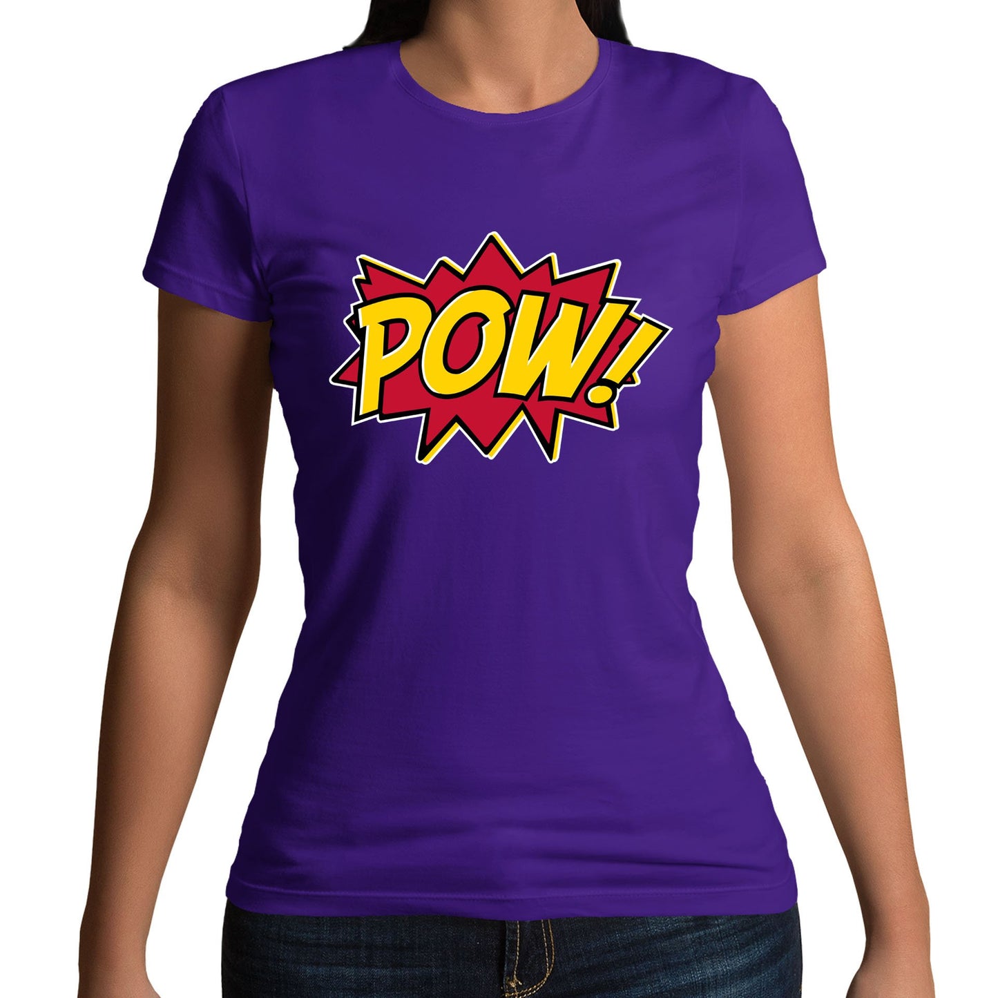 POW Comic Book Womens T-shirt