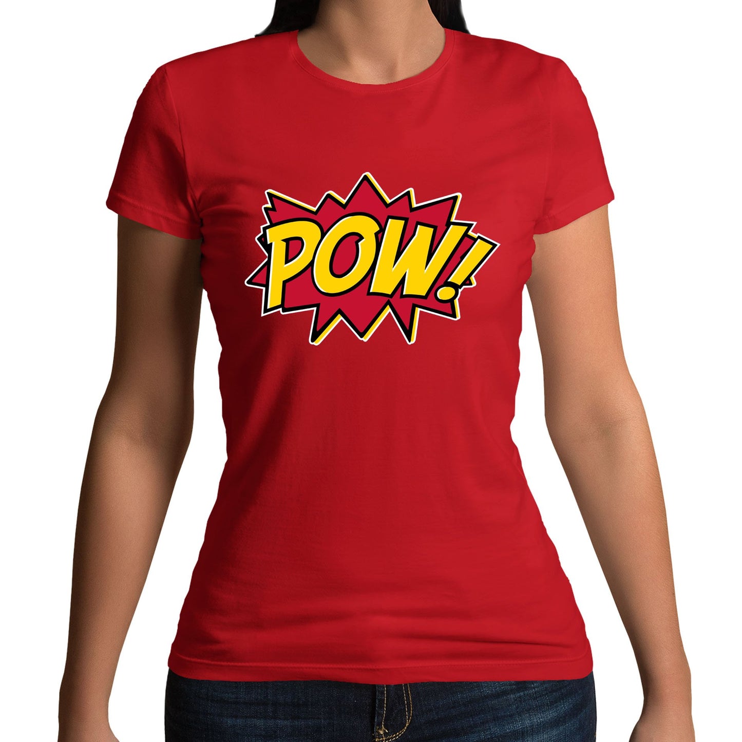 POW Comic Book Womens T-shirt