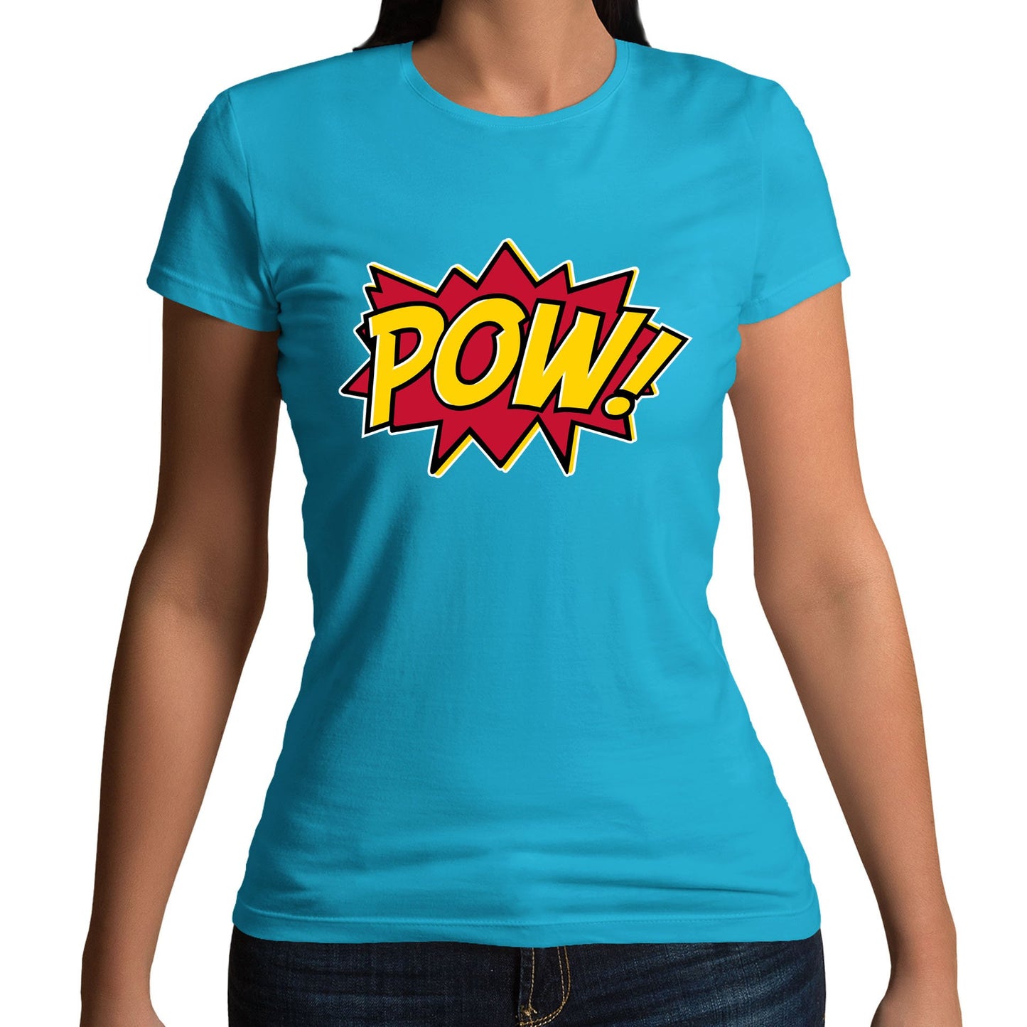 POW Comic Book Womens T-shirt