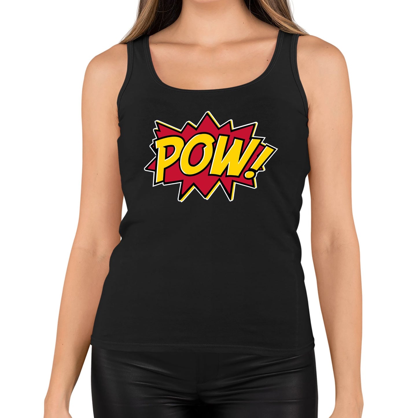 POW Comic Book Womens Vest