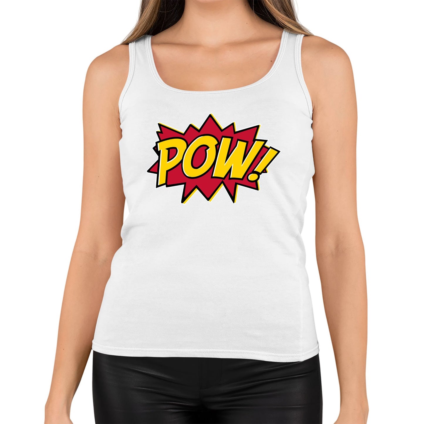 POW Comic Book Womens Vest