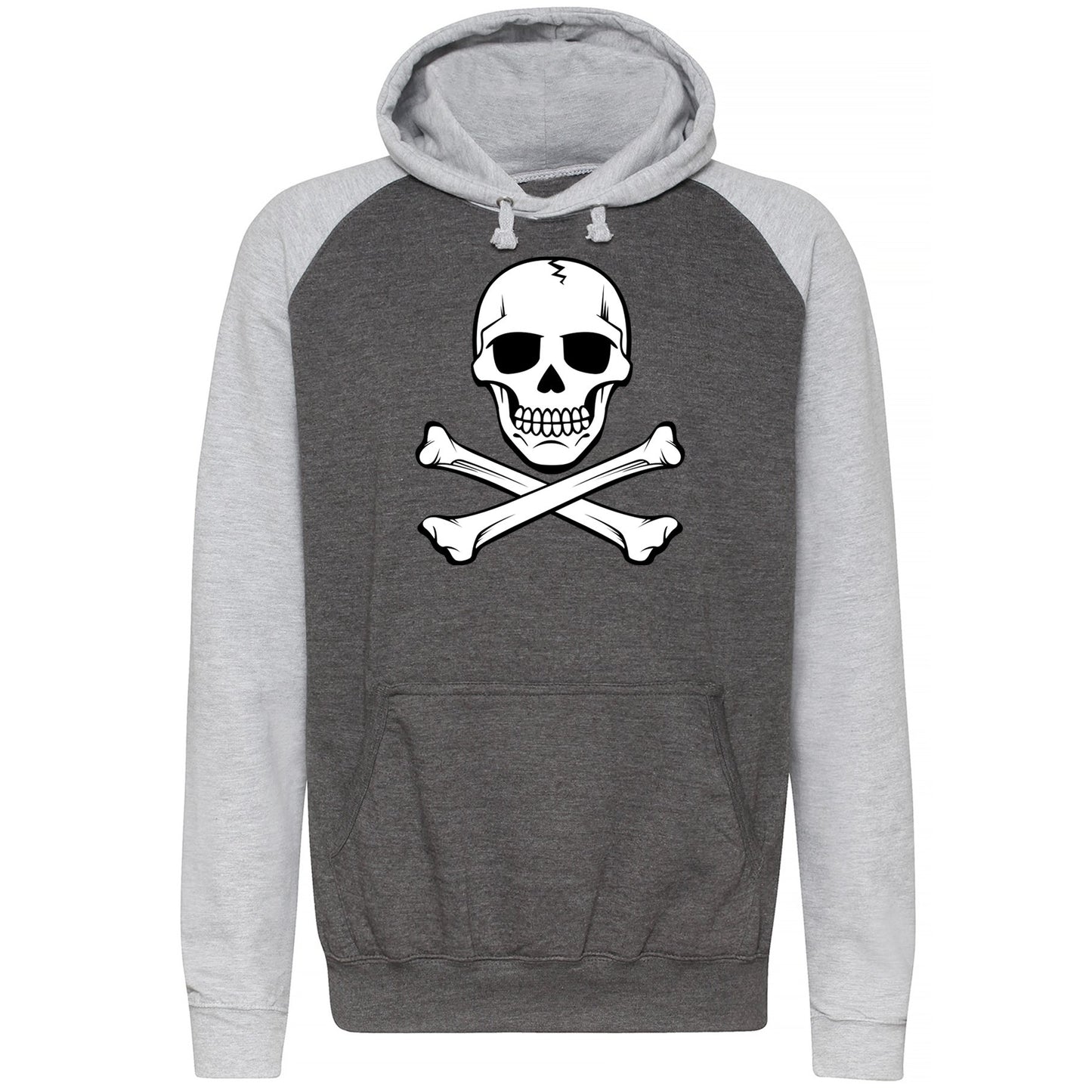 Skull And Crossbones Baseball Hoodie