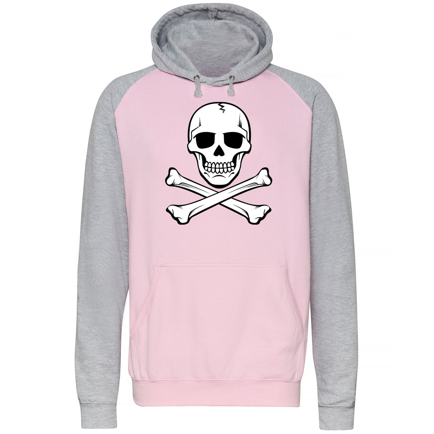 Skull And Crossbones Baseball Hoodie