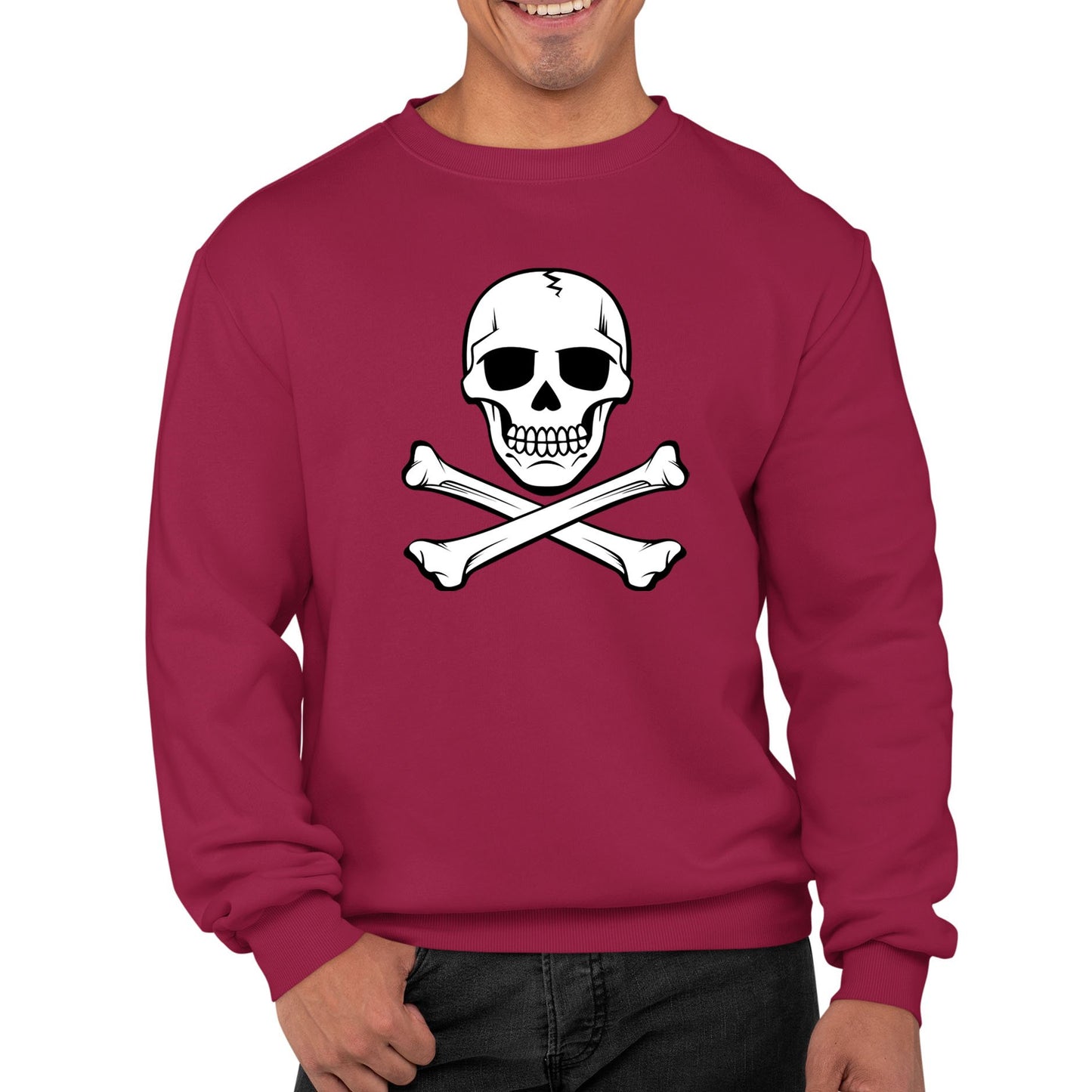 Skull And Crossbones Mens Sweatshirt