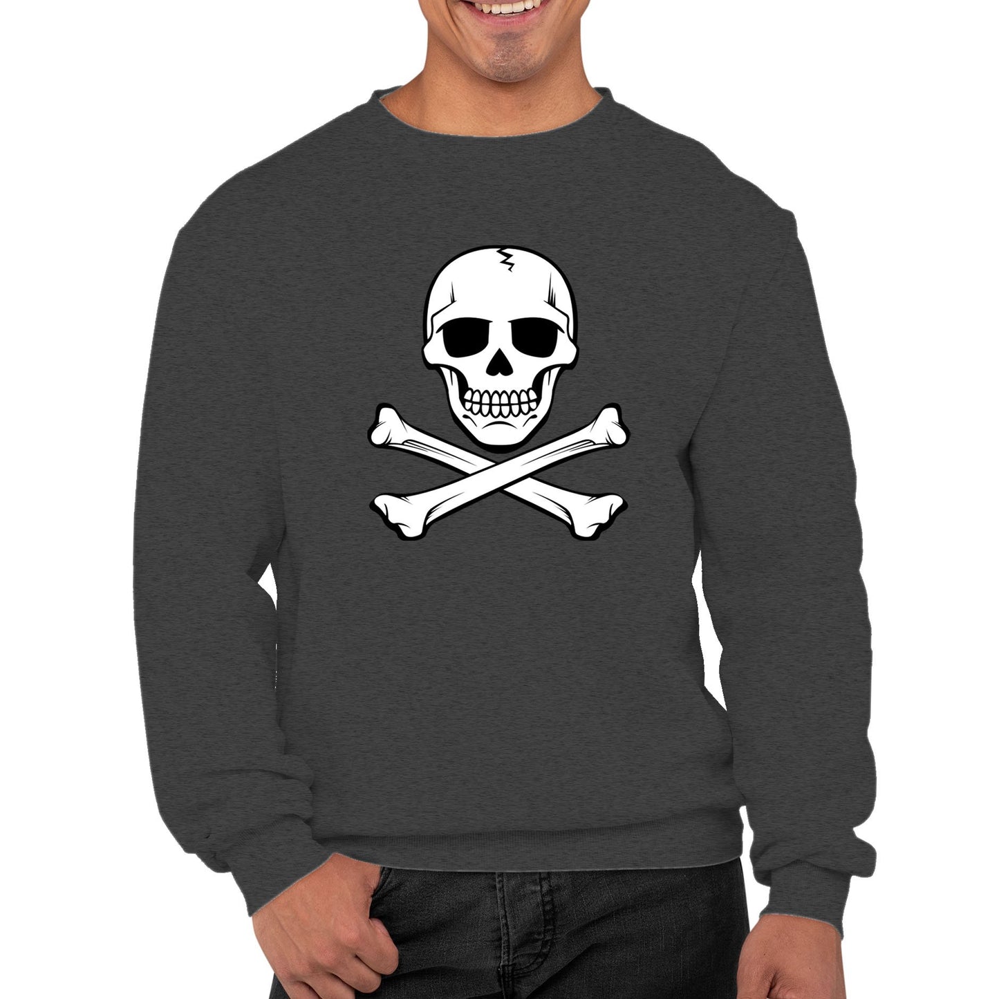 Skull And Crossbones Mens Sweatshirt