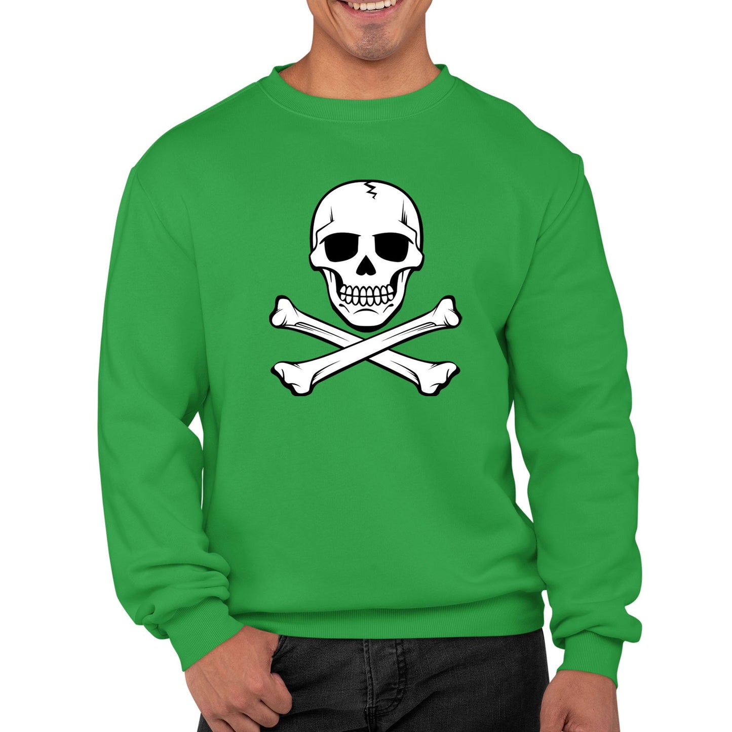 Skull And Crossbones Mens Sweatshirt