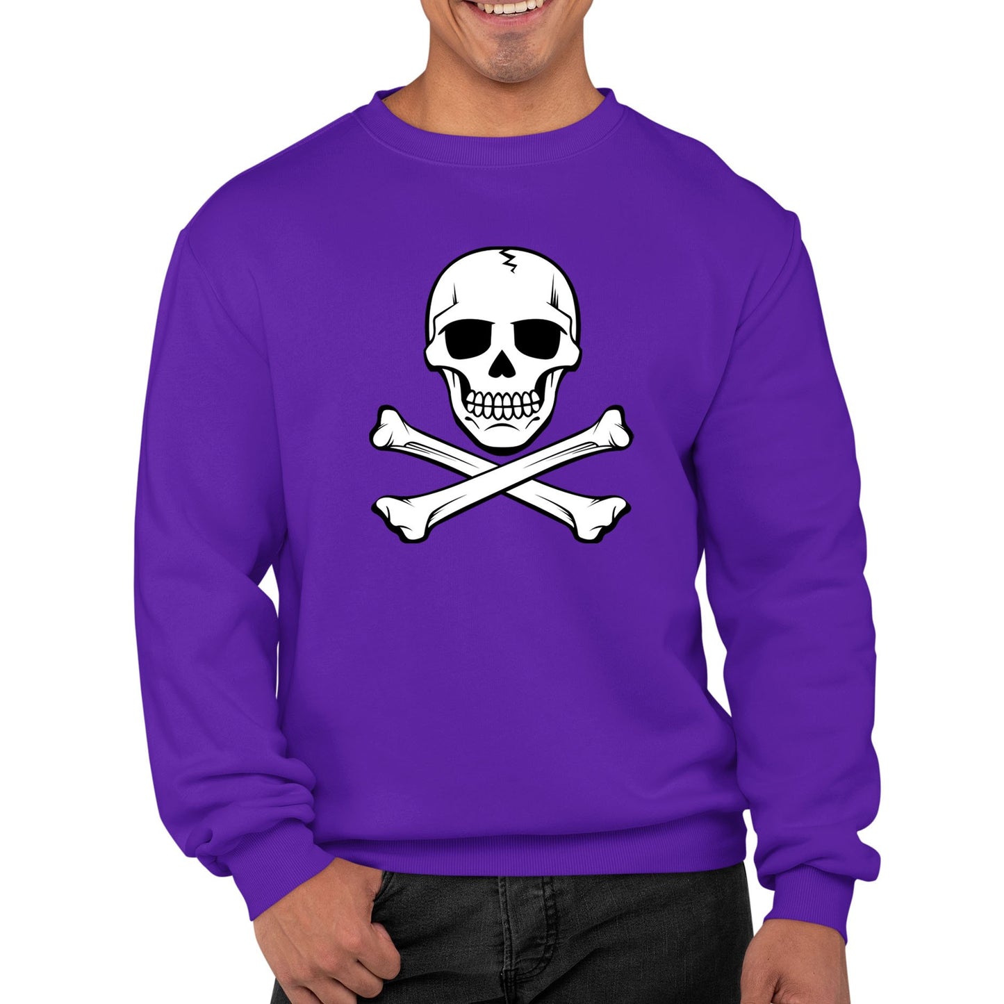 Skull And Crossbones Mens Sweatshirt