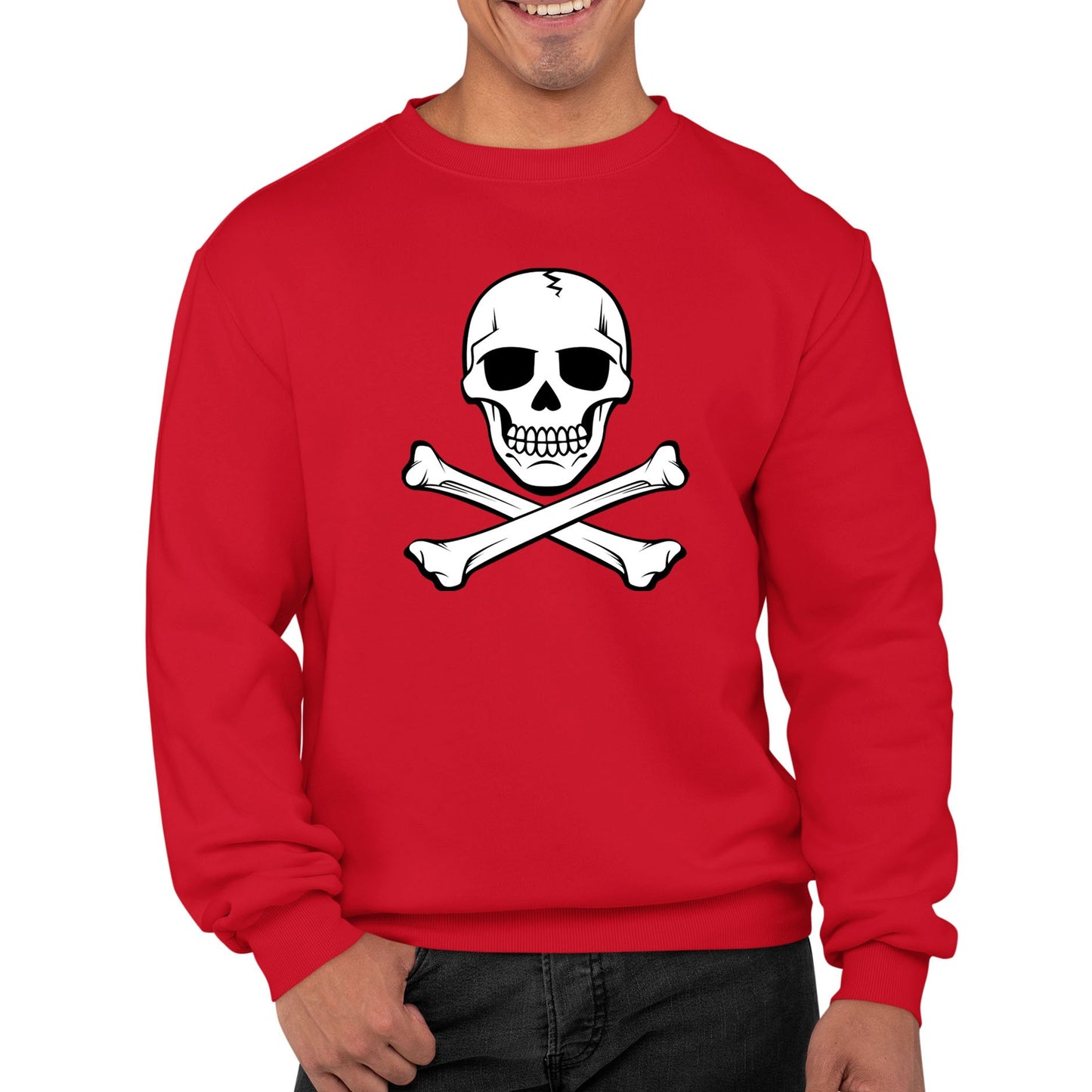 Skull And Crossbones Mens Sweatshirt