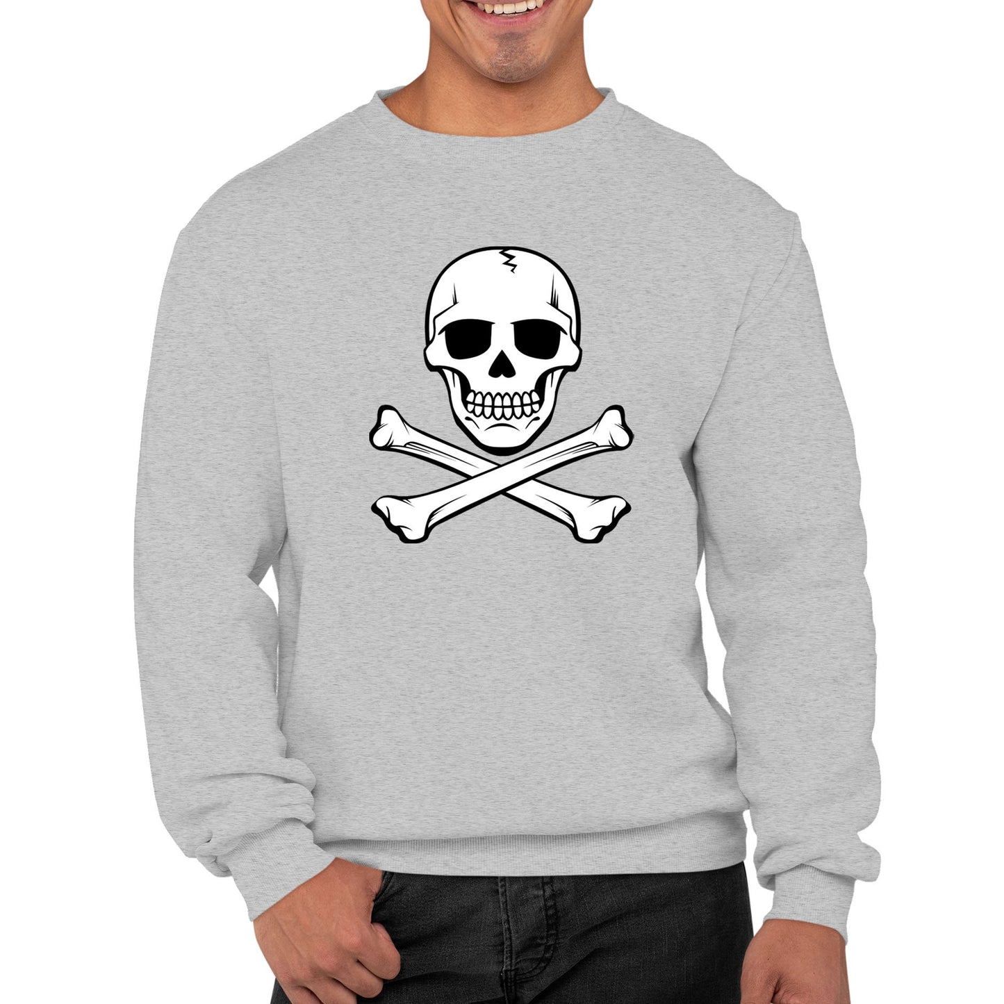 Skull And Crossbones Mens Sweatshirt