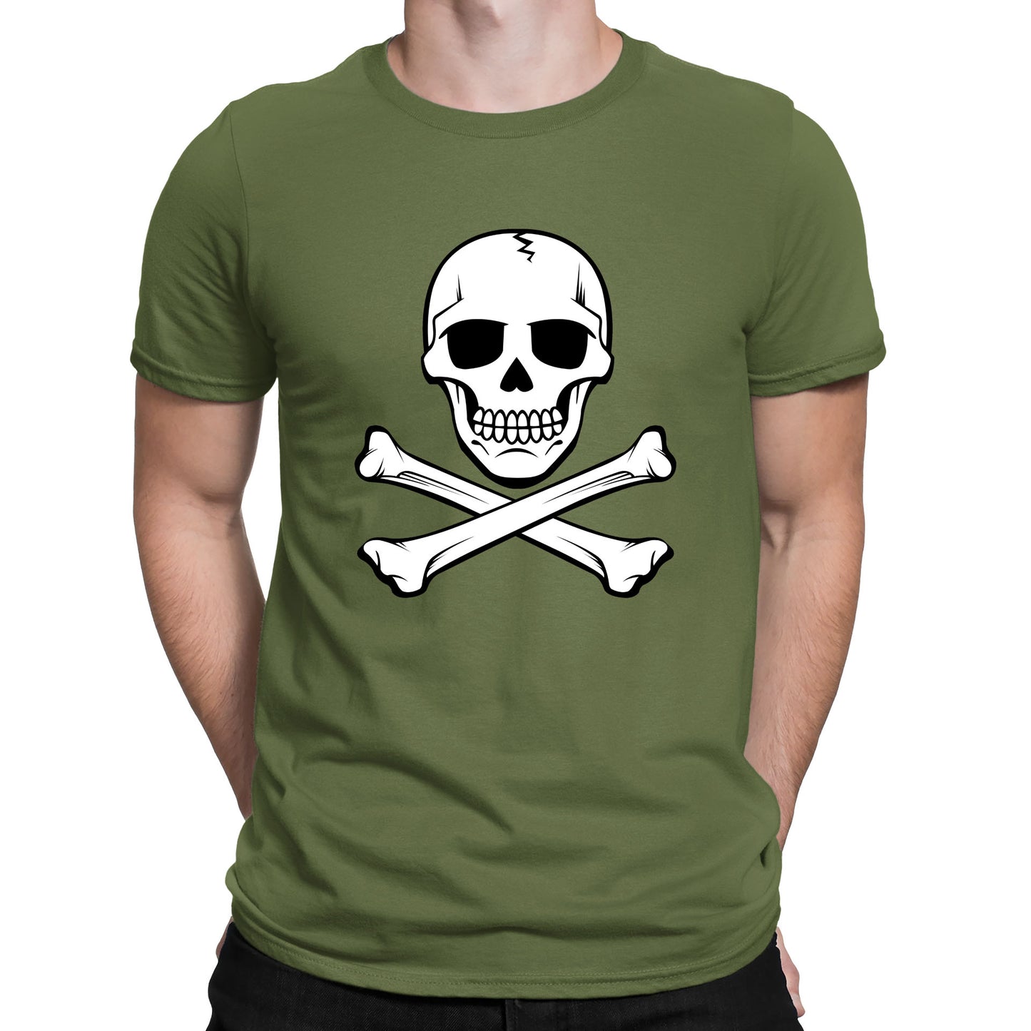 Skull and Crossbones Mens T-shirt