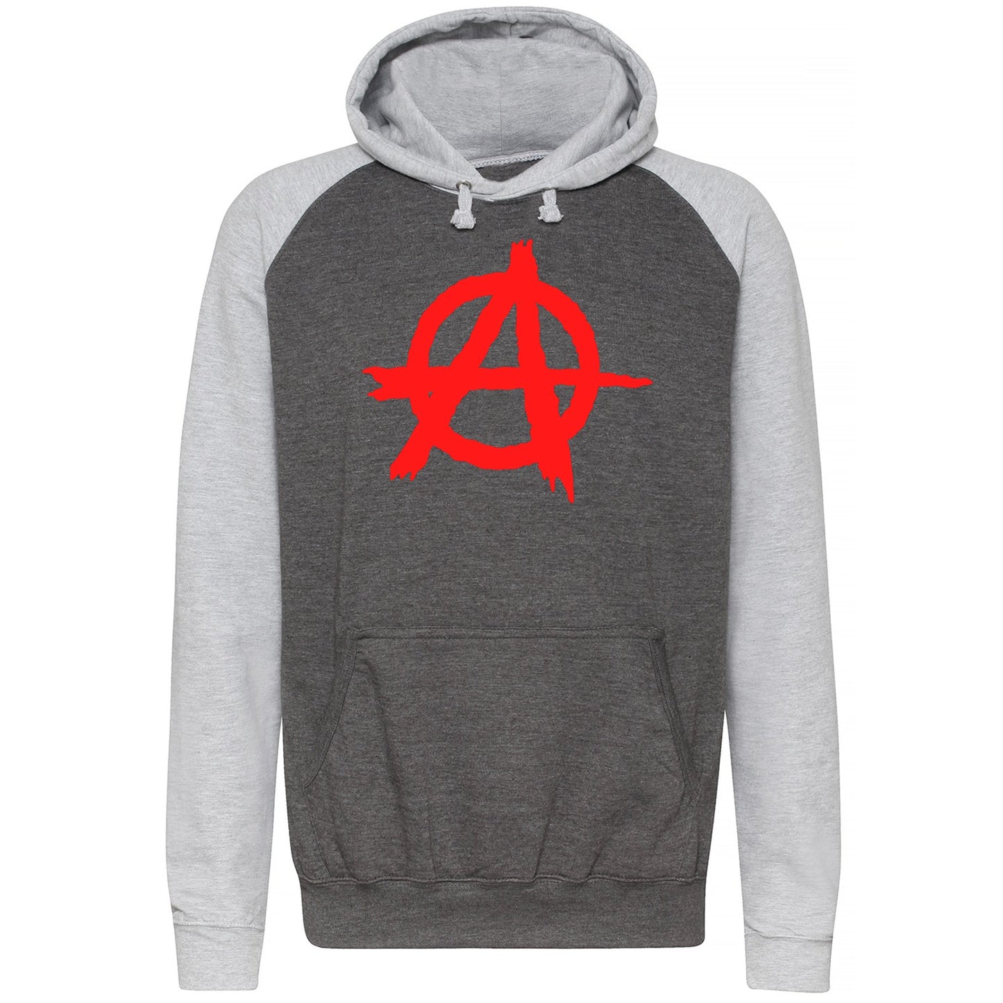 Anarchy Symbol Baseball Hoodie