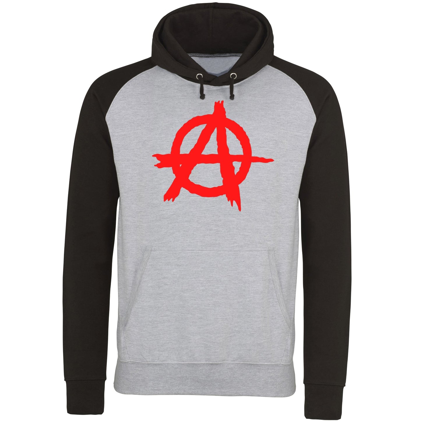 Anarchy Symbol Baseball Hoodie