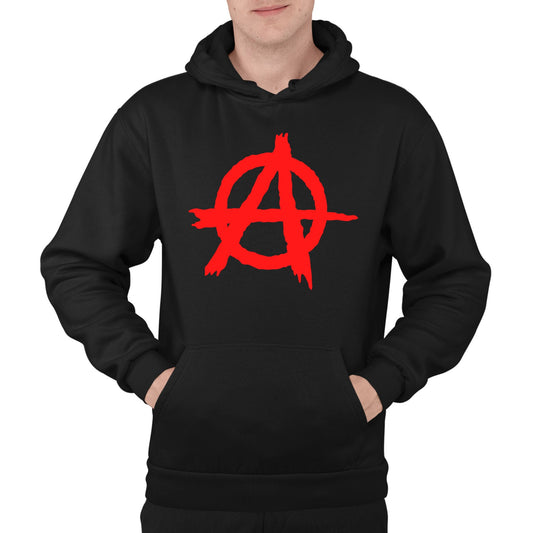 Anarchy Symbol Mens Pullover Hoodie