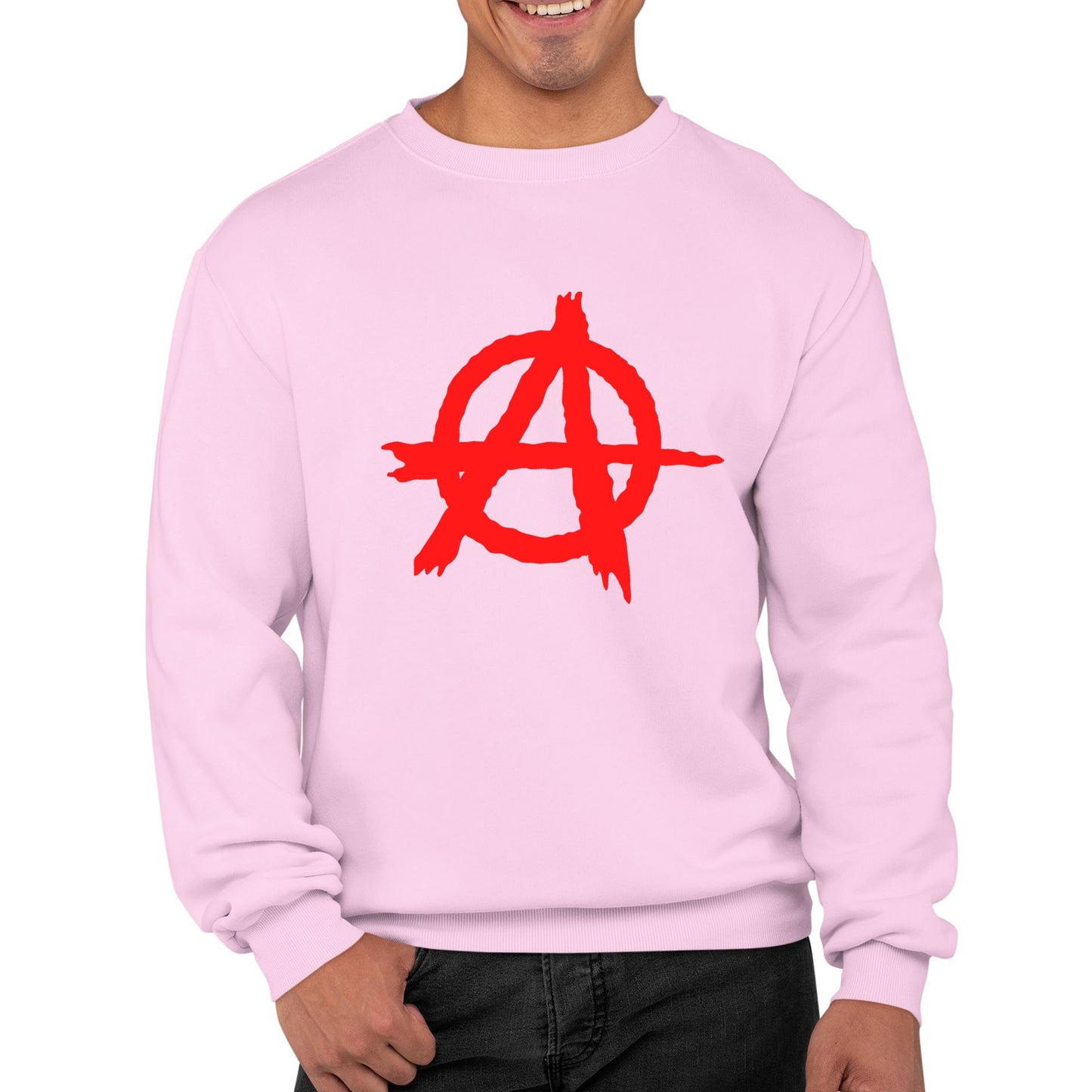 Anarchy Symbol Mens Sweatshirt